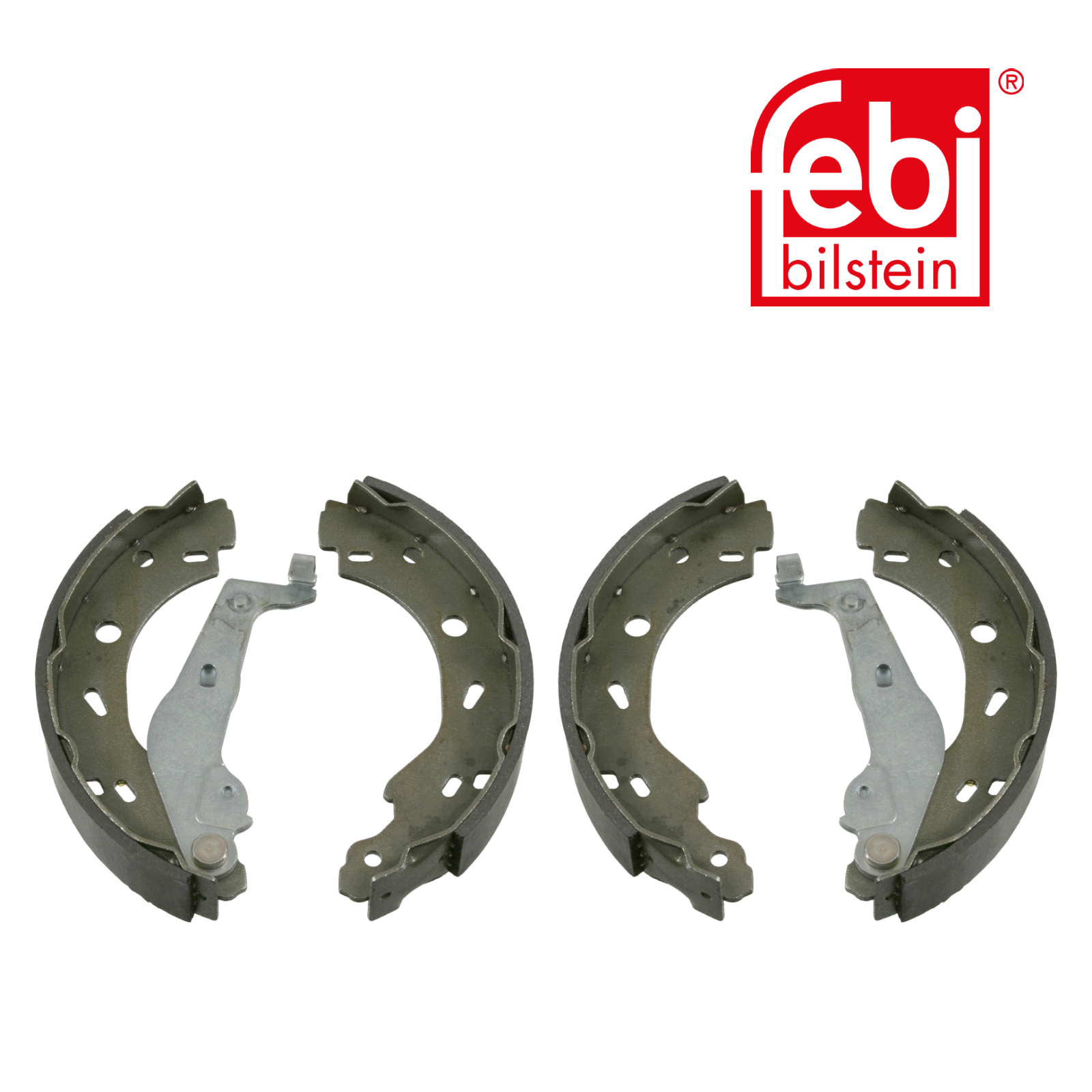 Febi Parking Brake Shoe Set Rear 23106