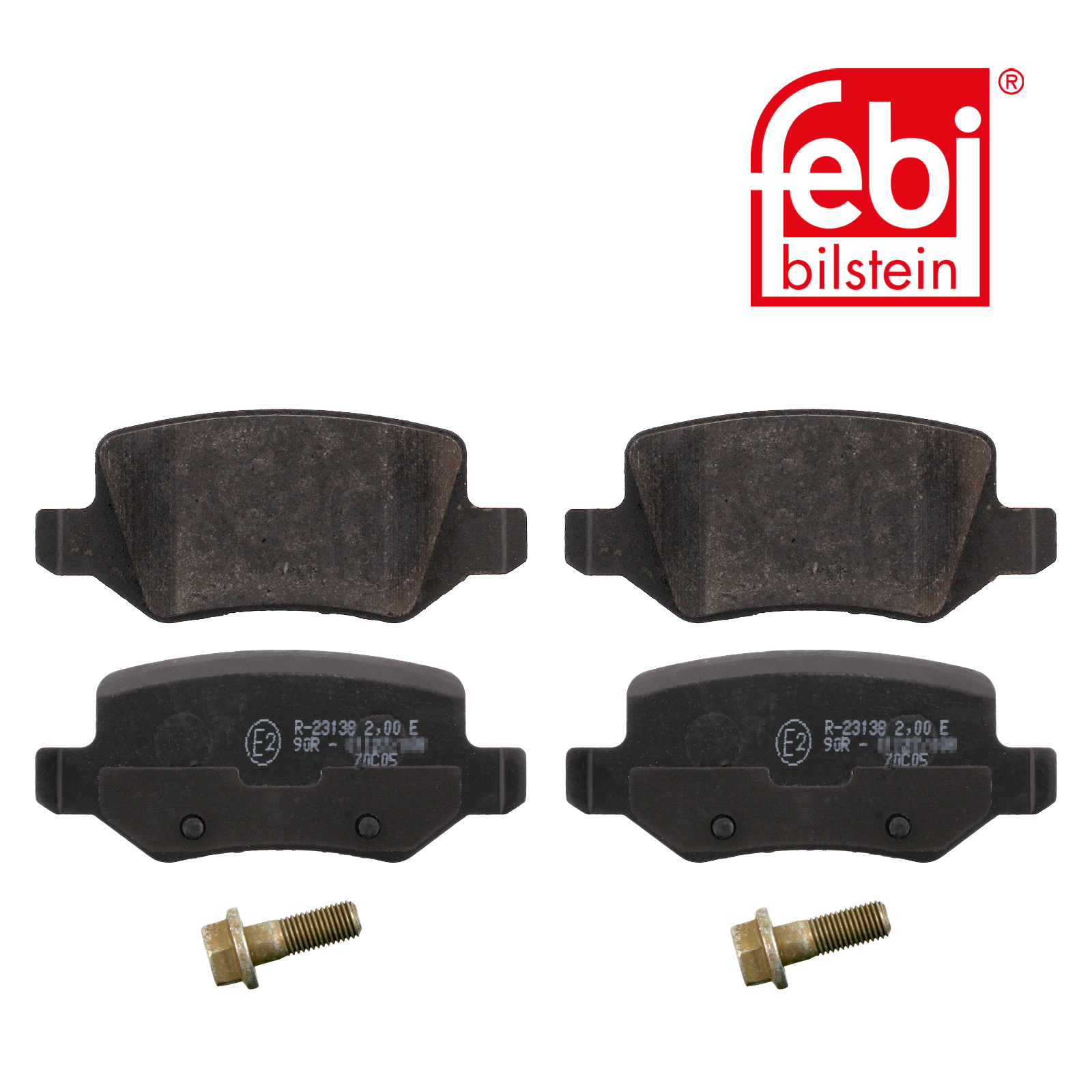 Febi Rear Brake Pad Set 16525