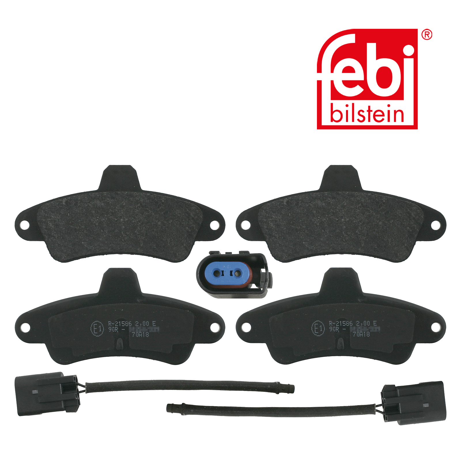 Febi Rear Brake Pad Set 16159