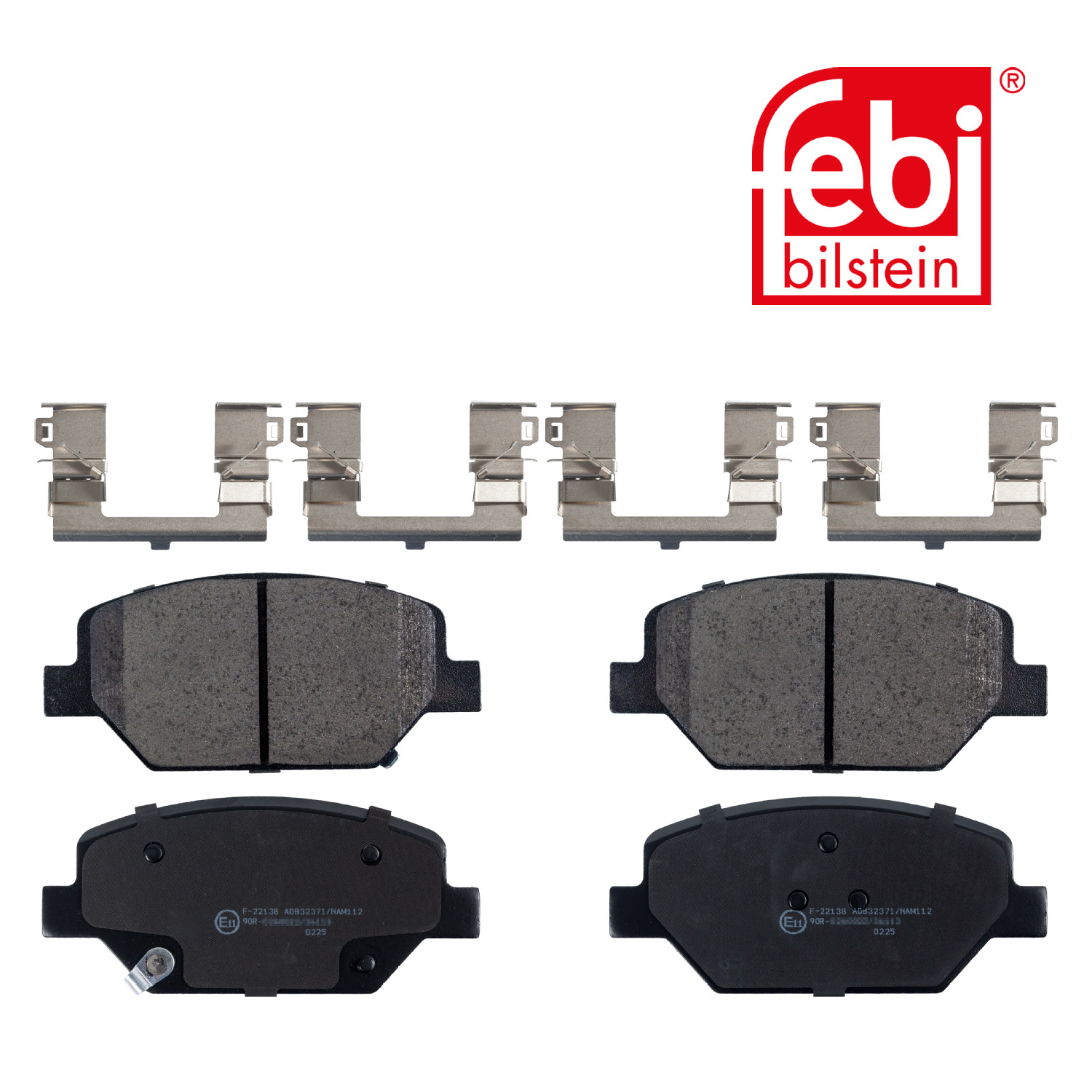 Febi Front Brake Pad Set 116248