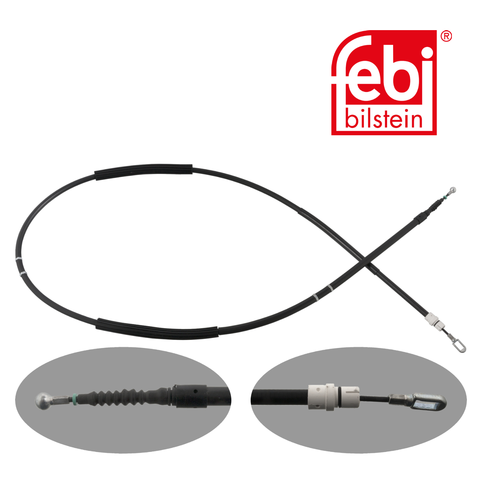 Febi Handbrake Cable Right Rear 100563