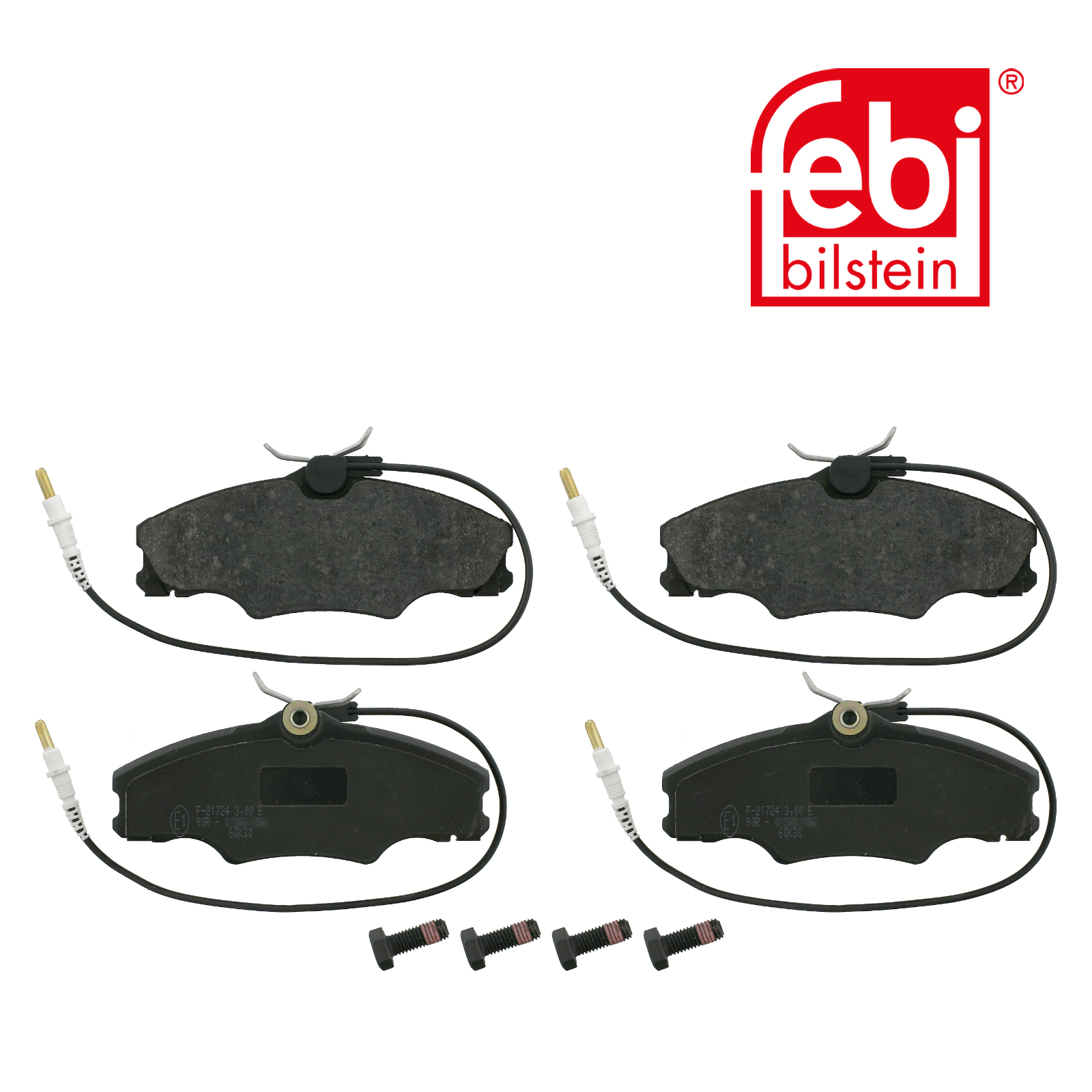 Febi Front Brake Pad Set 16221