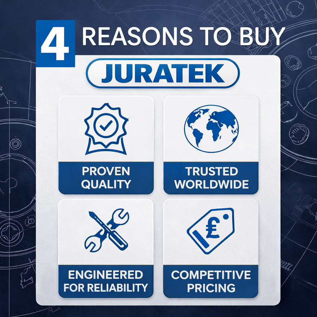 Juratek Brake Caliper Assembly Rear Right fits BMW 3 2004-2013