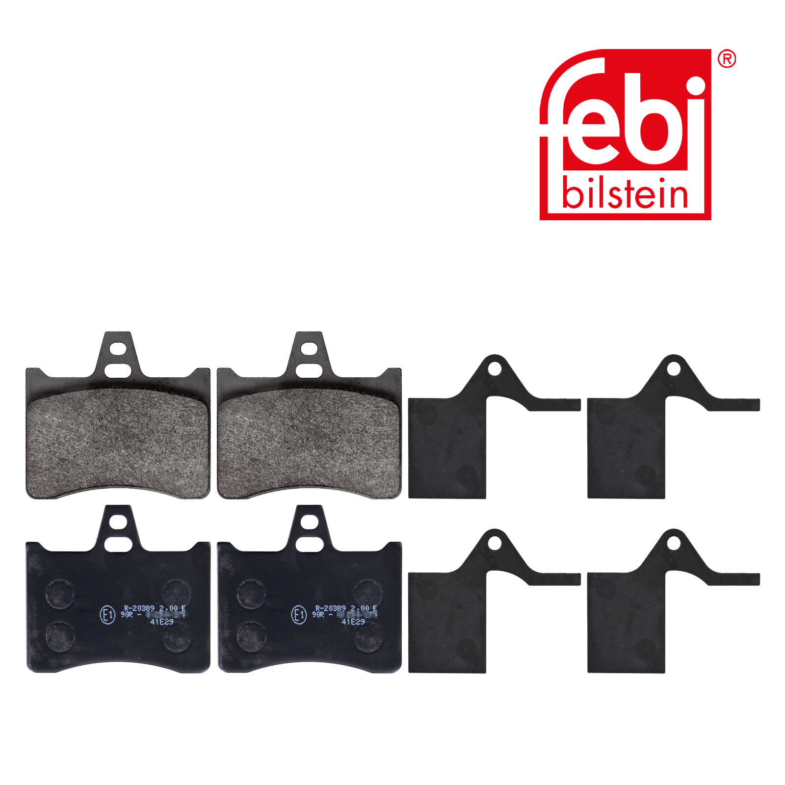 Febi Rear Brake Pad Set 116035