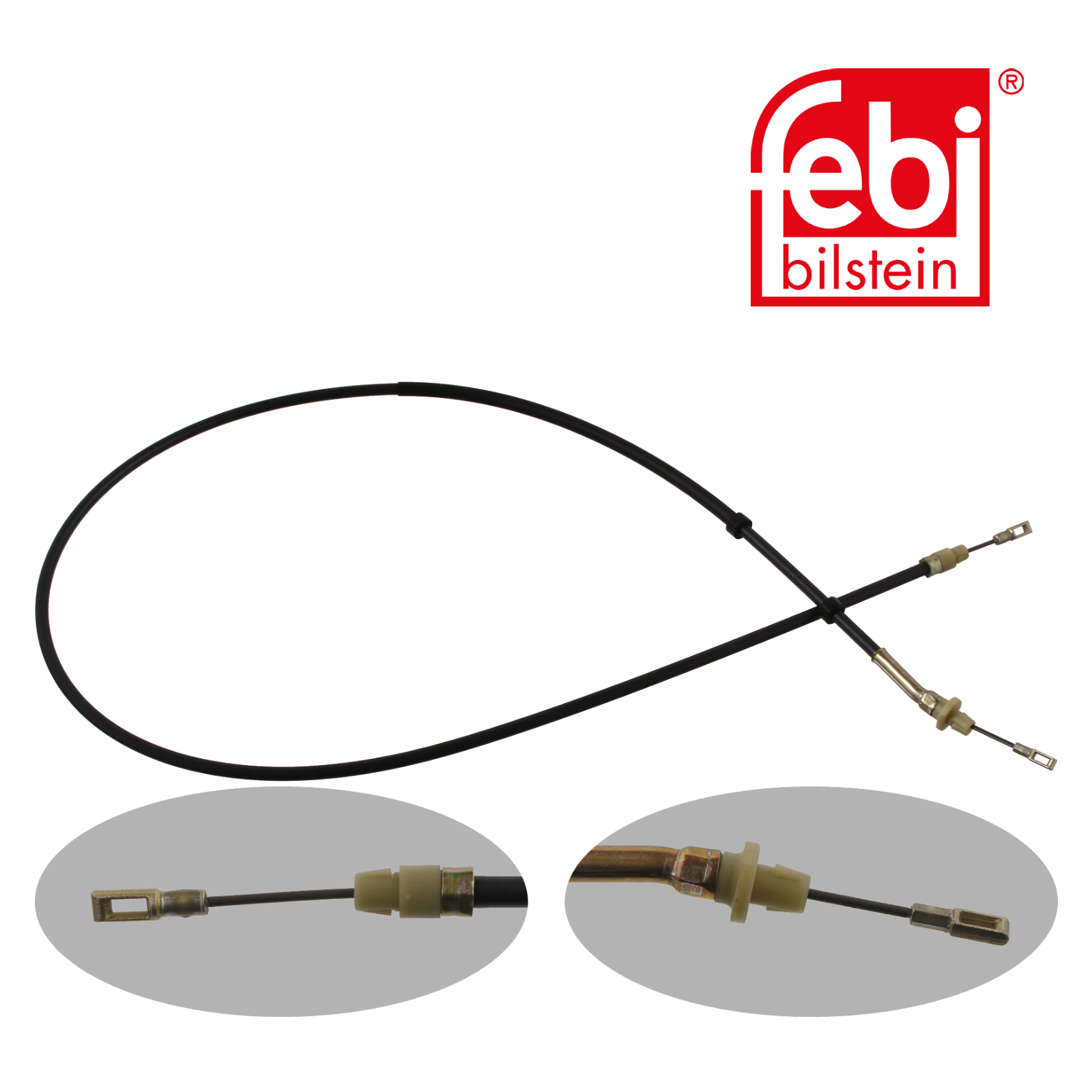 Febi Handbrake Cable Right Rear 34395