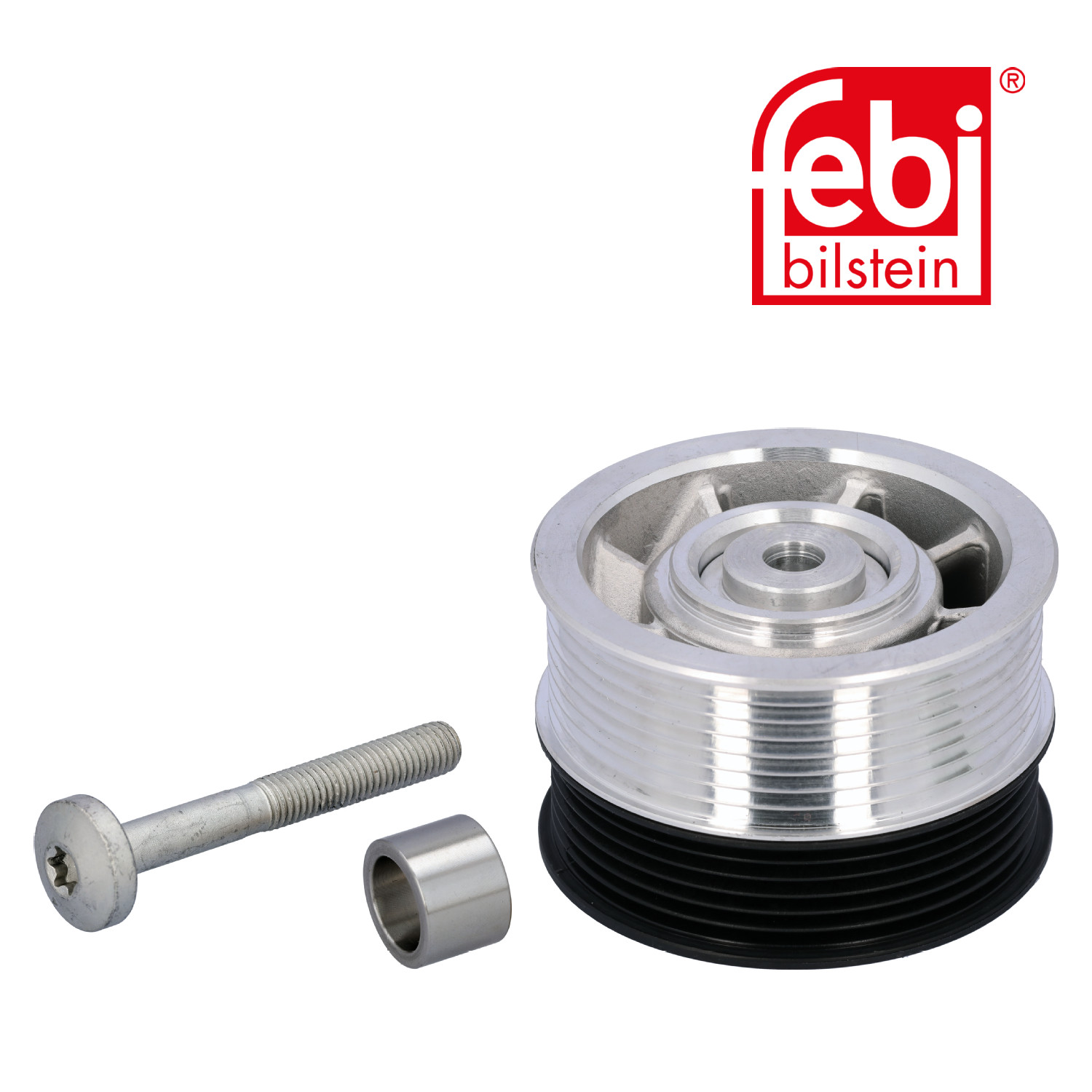 Febi V-Ribbed Belt Deflection/Guide Pulley 44978