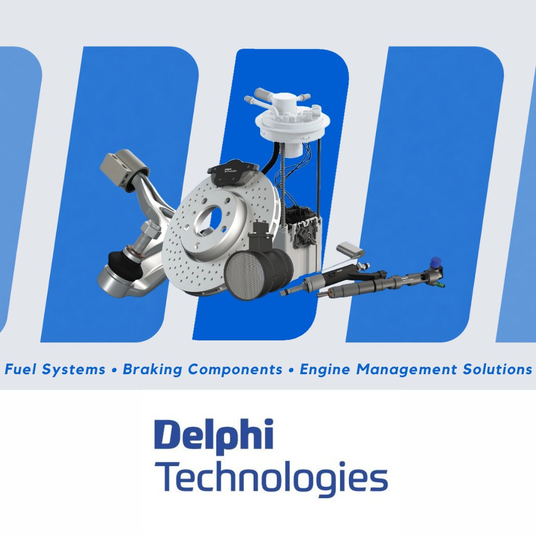Delphi 2 x Inner Tie Rods fits Mitsubishi Grandis 2004-2011 2.0 2.4