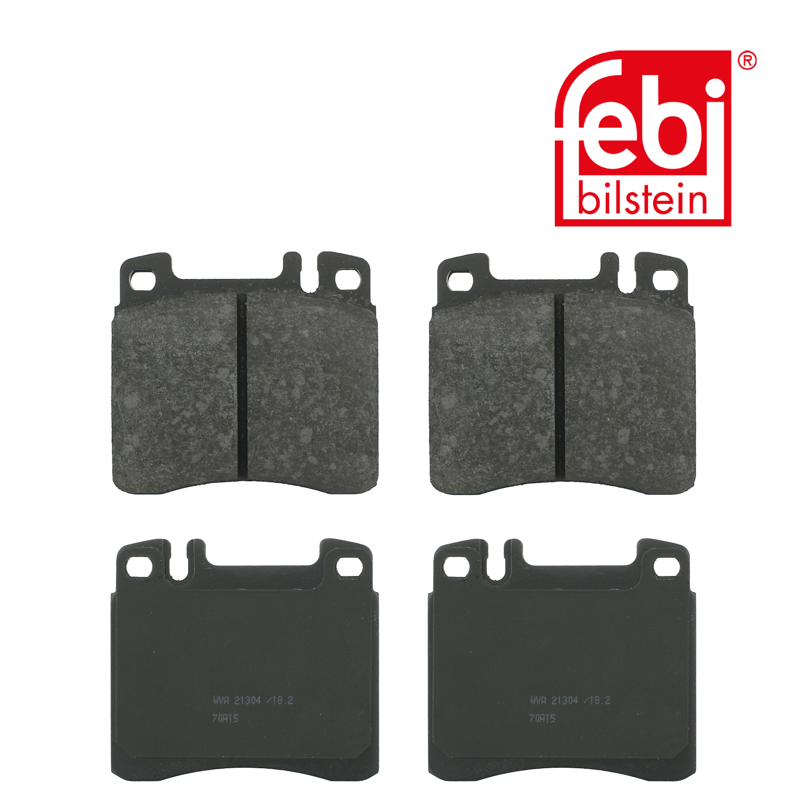 Febi Front Brake Pad Set 16249