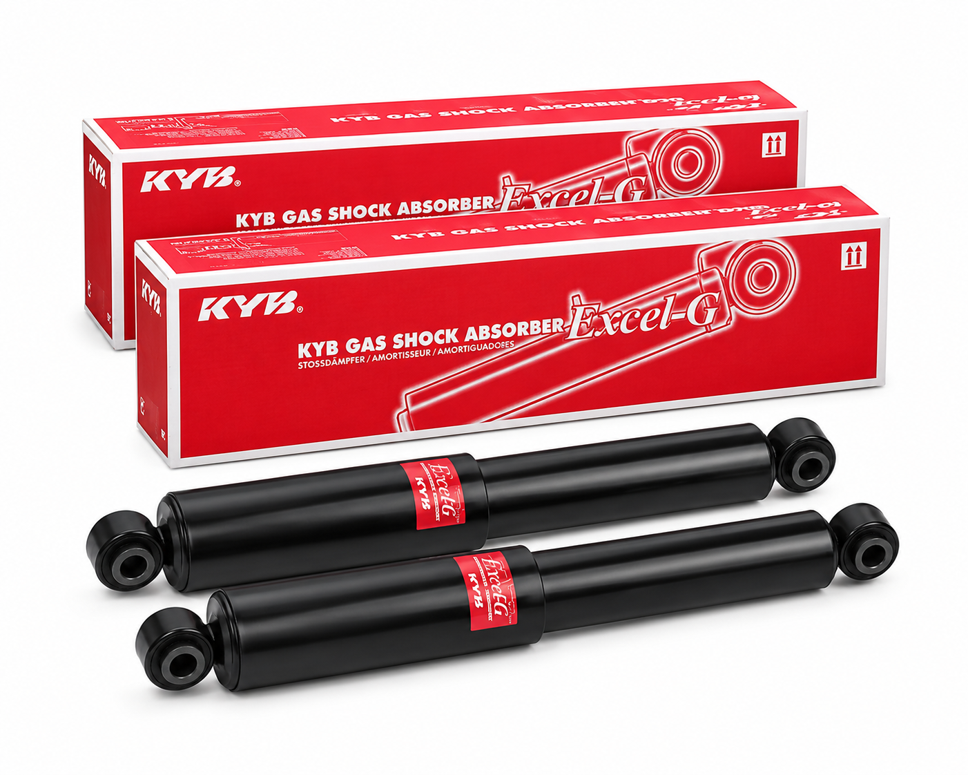 KYB 2 x Rear Shock Absorbers fits Mazda 323 F 1994-1998 2.0