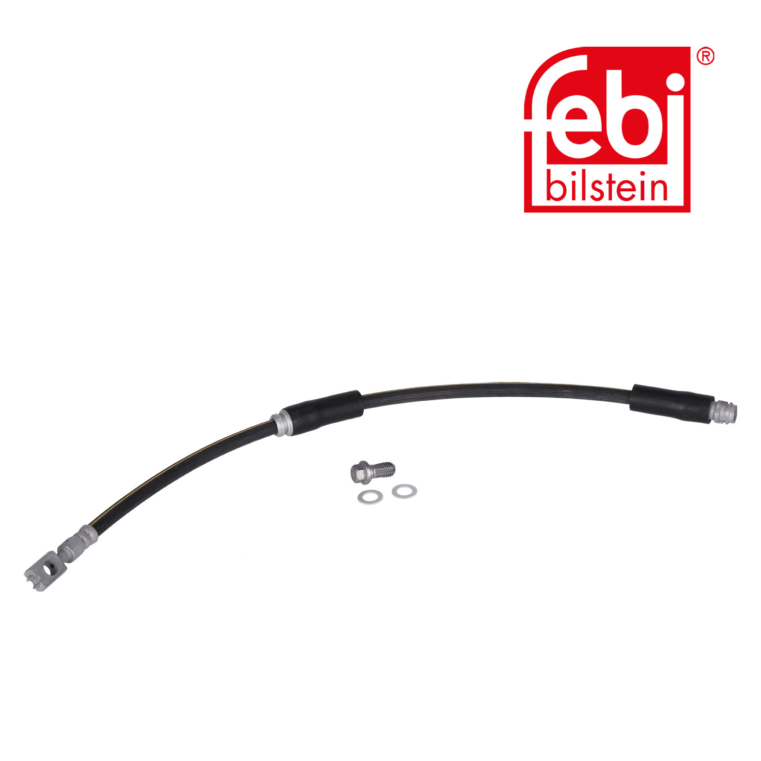 Febi Brake Hydraulic Hose Line Front Right 29603
