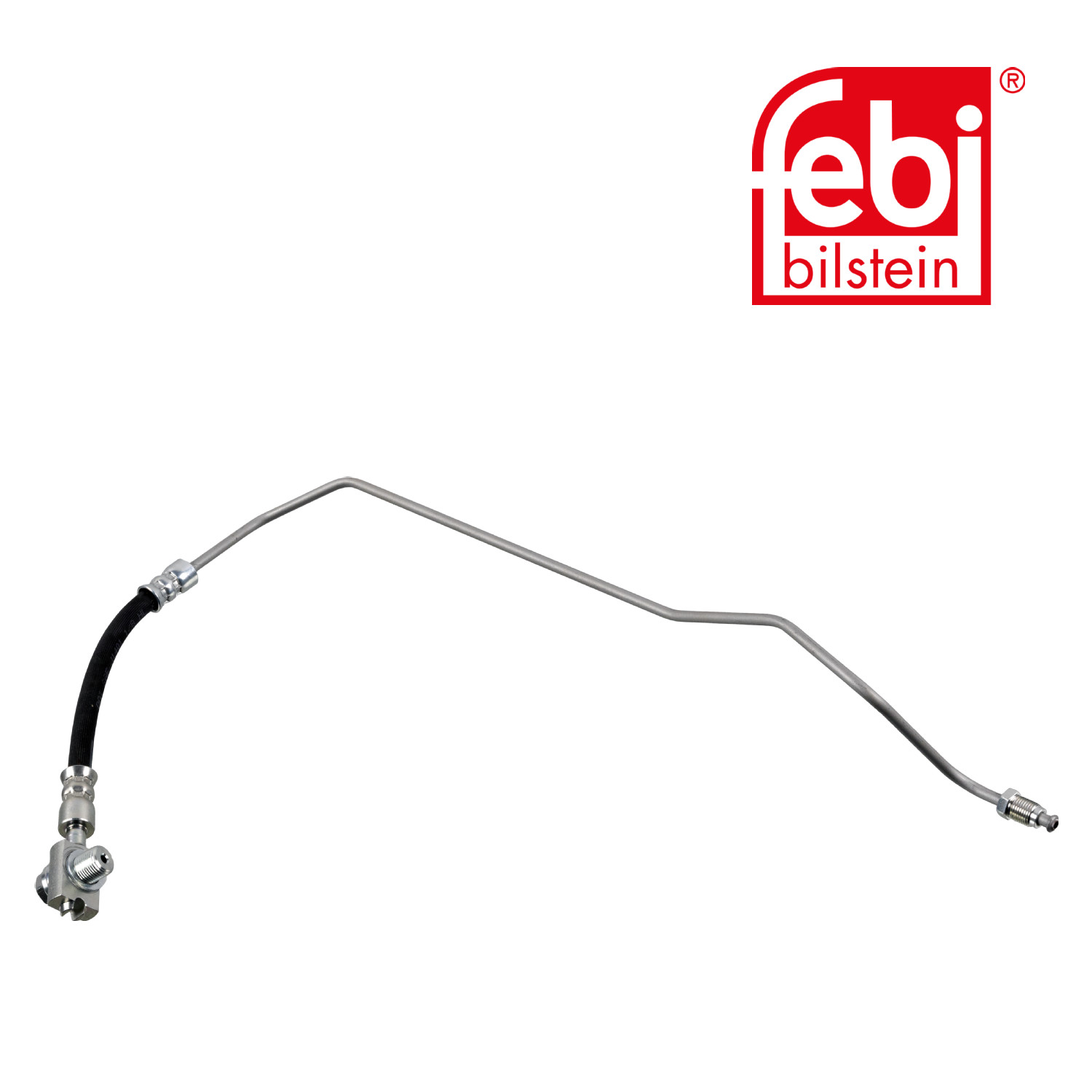 Febi Brake Hydraulic Hose Line Rear Left 40961