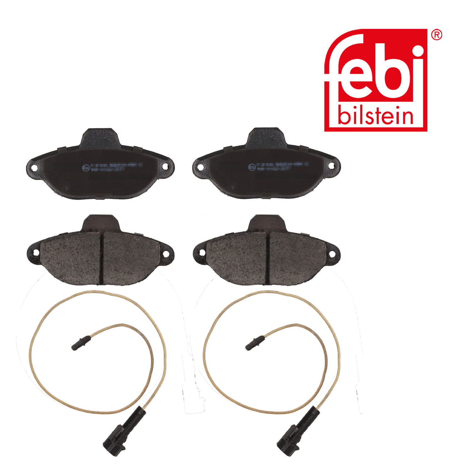 Febi Front Brake Pad Set 16084