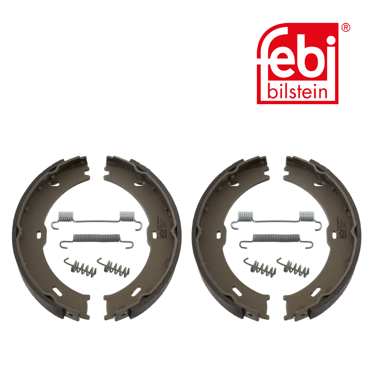 Febi Parking Brake Shoe Set Rear 32851