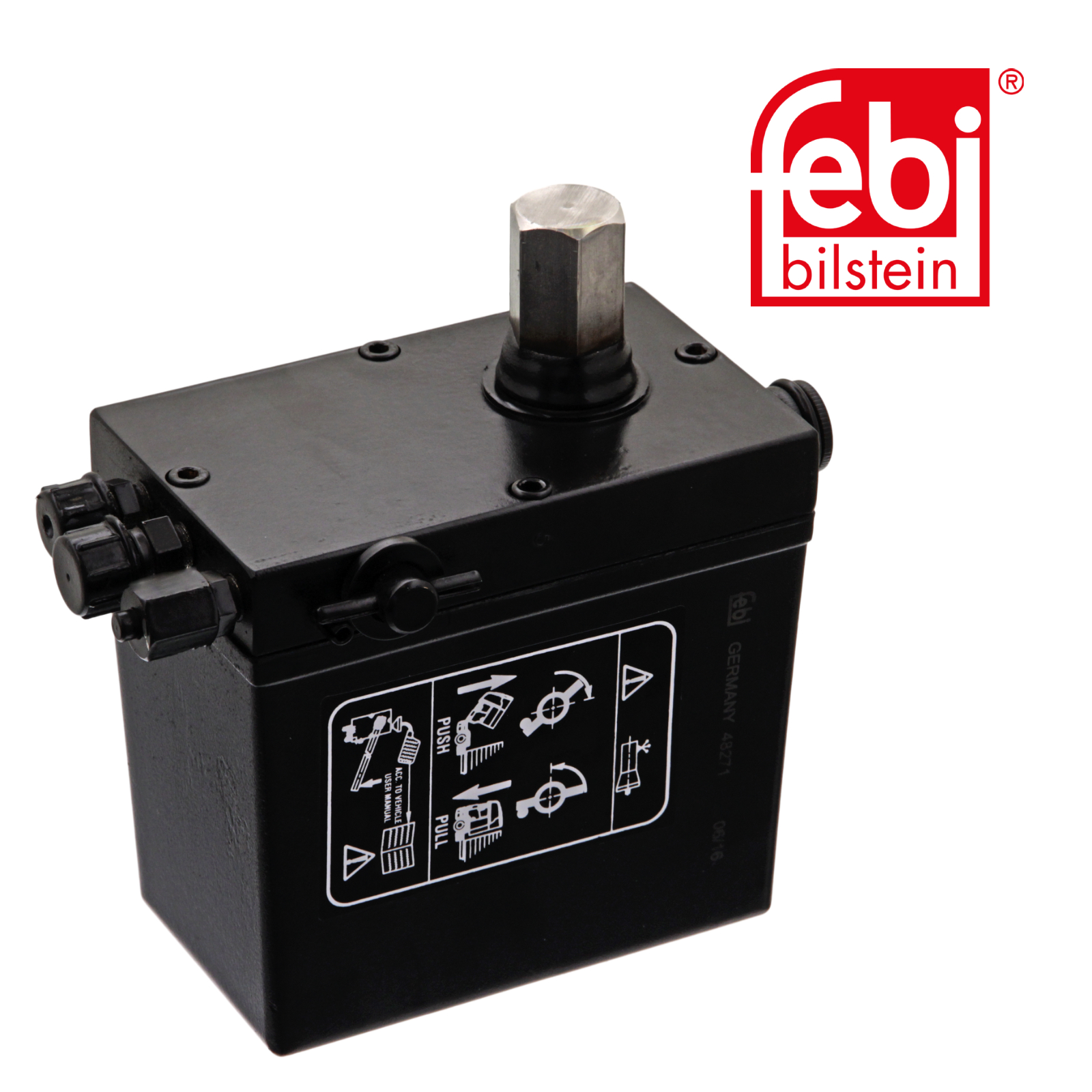 Febi Cab Tilt Hydraulic Pump Manual 3 Connectors 48271