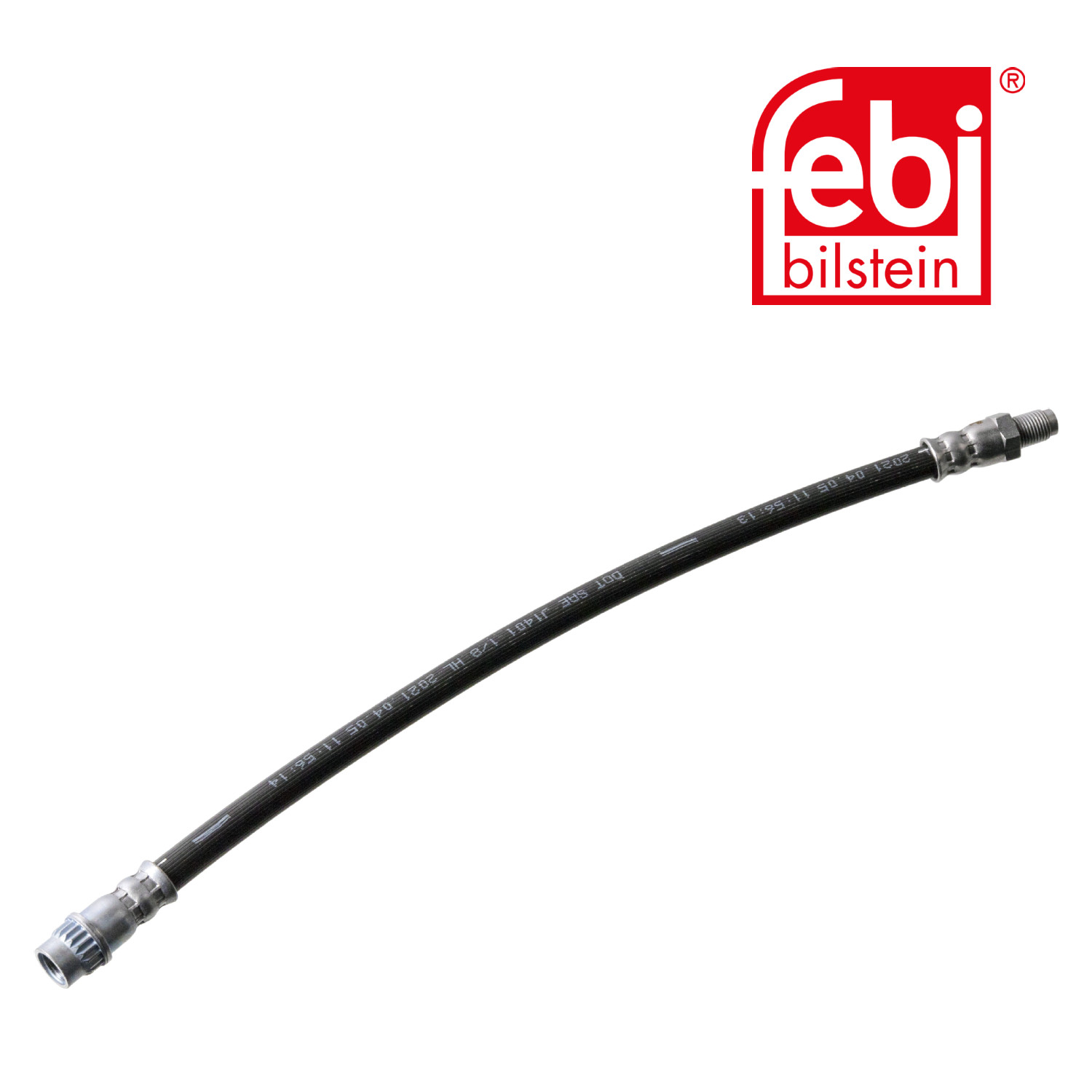 Febi Brake Hydraulic Hose Line Front 09109