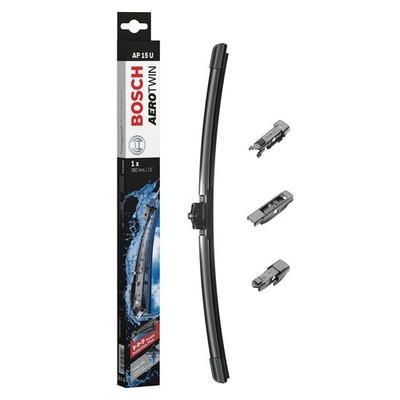 Bosch Aerotwin Wiper Blade 380mm — AP15U fits Abarth Grande Punto 2007-2010 1.4