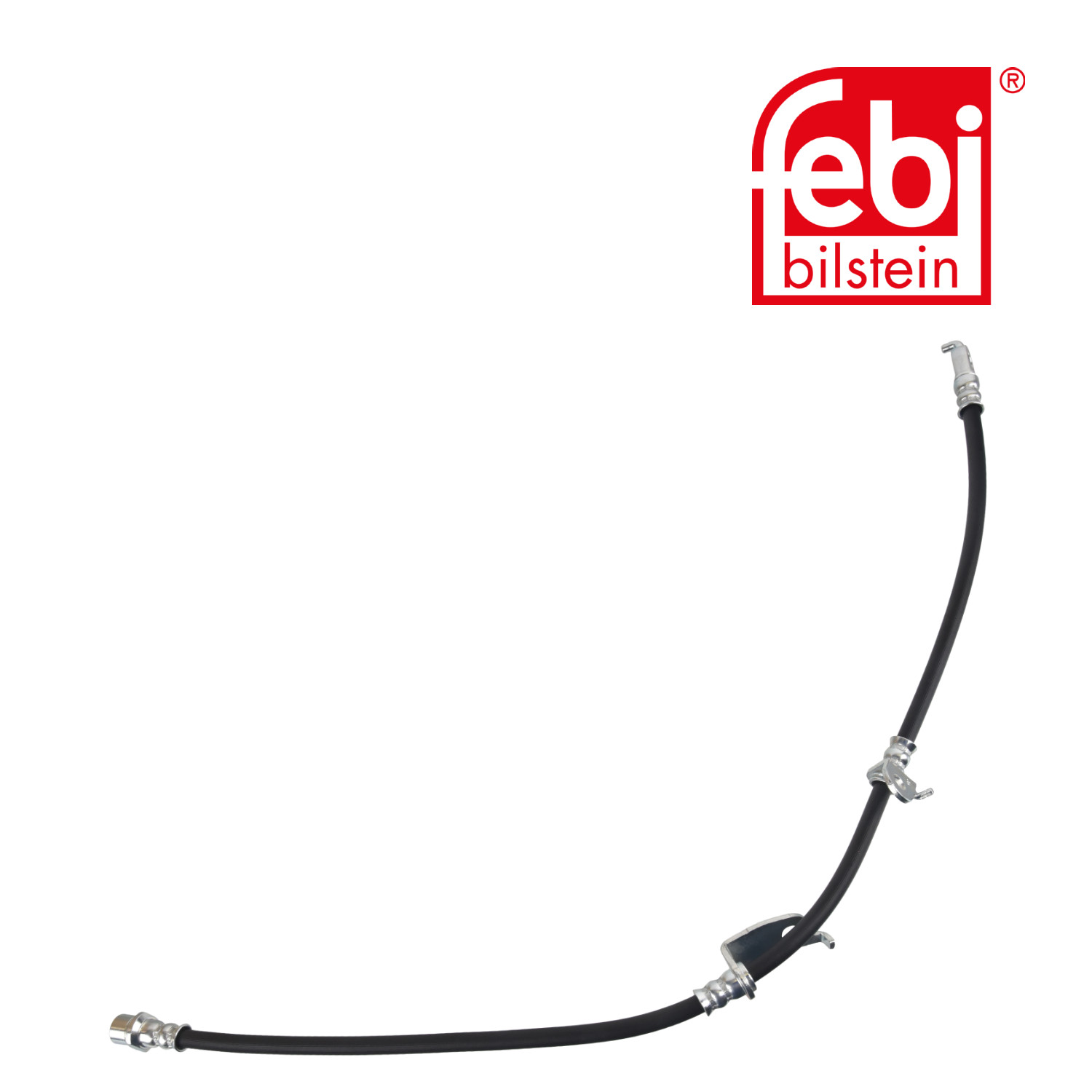 Febi Brake Hydraulic Hose Line Front Right 180233