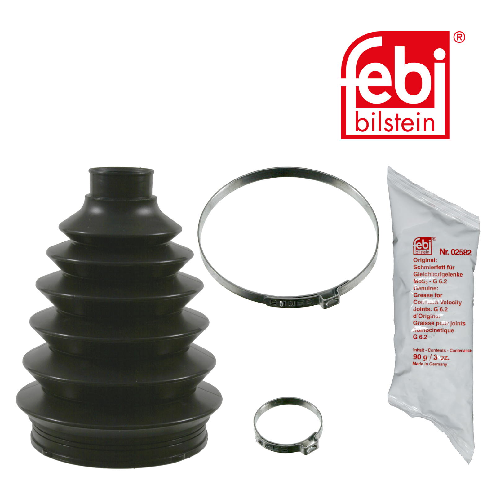 Febi Drive Shaft Bellow Kit Wheel Side Thermoplast 22087