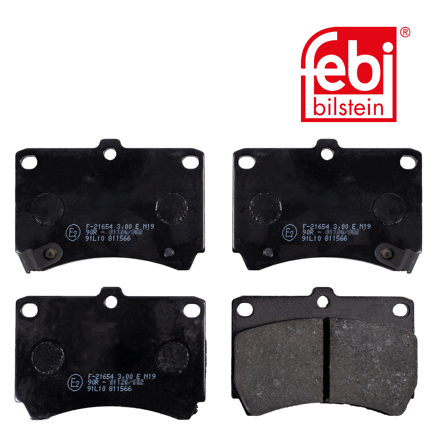 Febi Front Brake Pad Set 16195