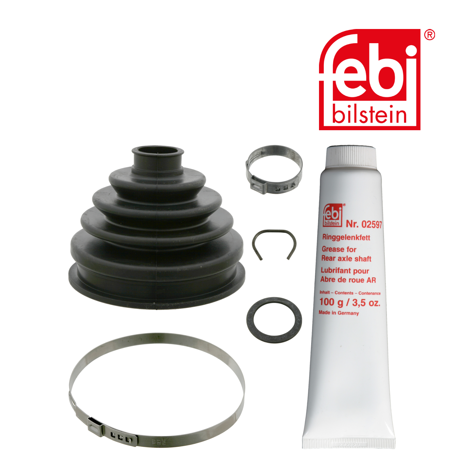 Febi Drive Shaft Bellow Kit Wheel Side Rubber 14089