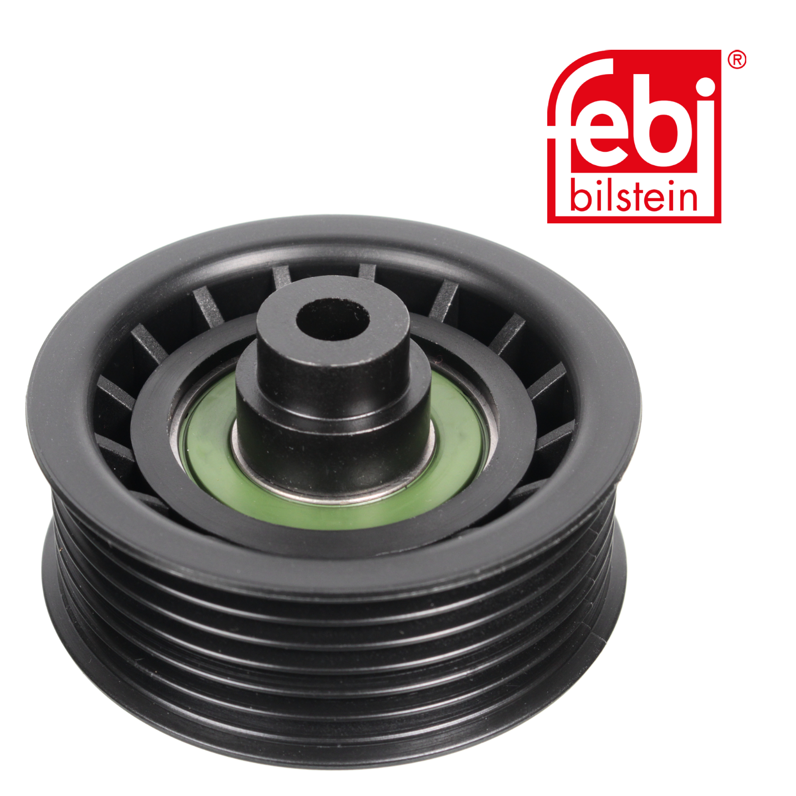 Febi V-Ribbed Belt Deflection/Guide Pulley 104904