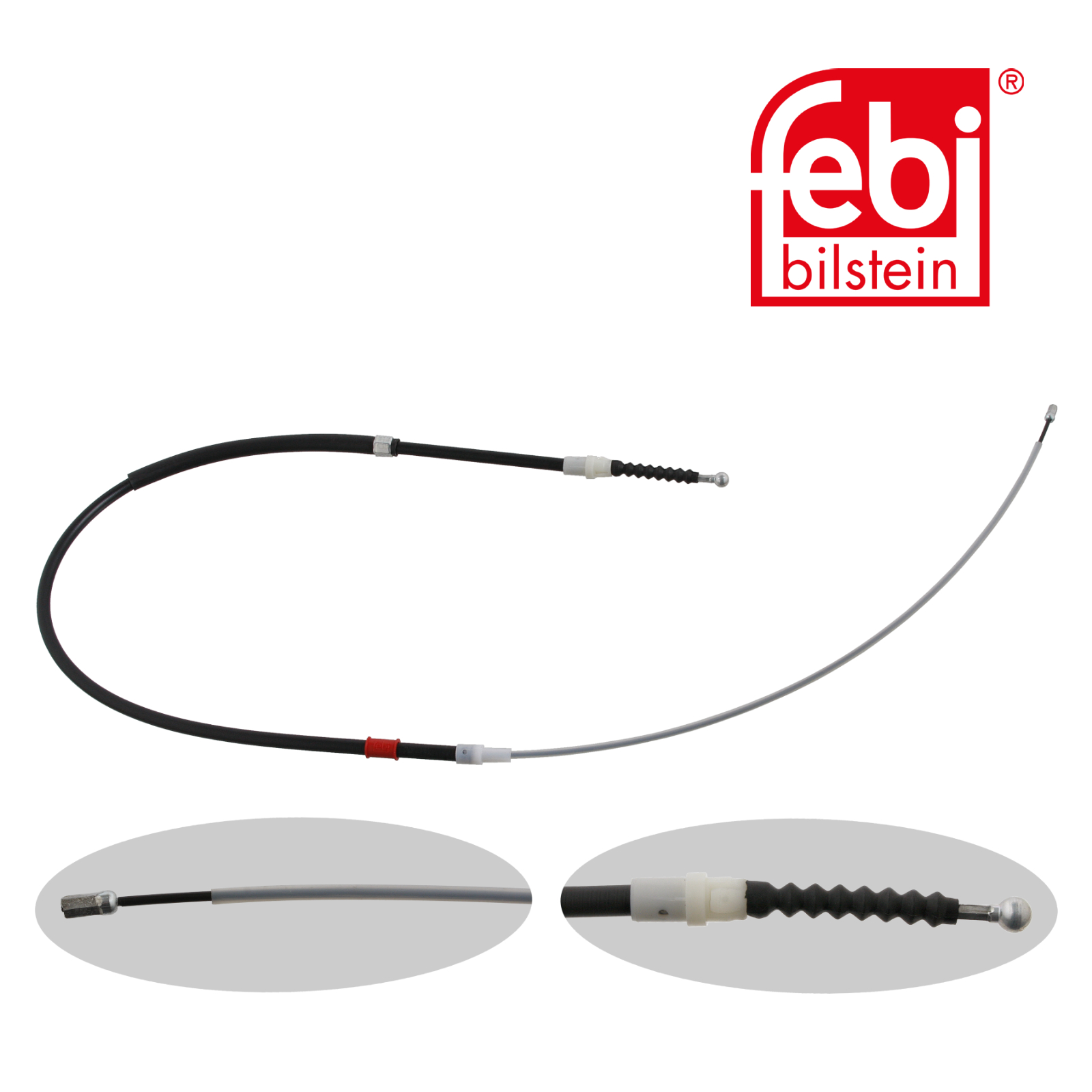 Febi Handbrake Cable Right Rear 30766