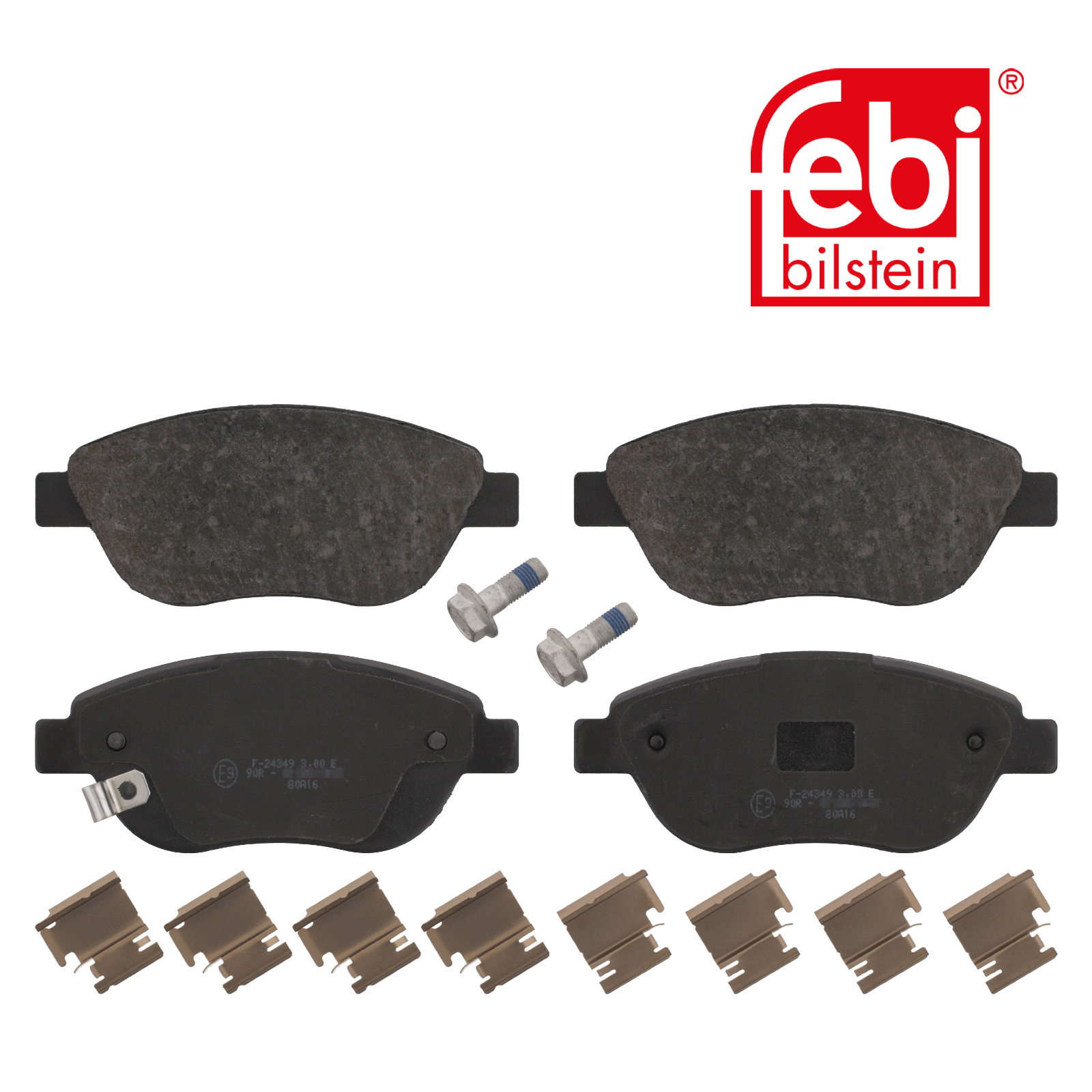 Febi Front Brake Pad Set 16630