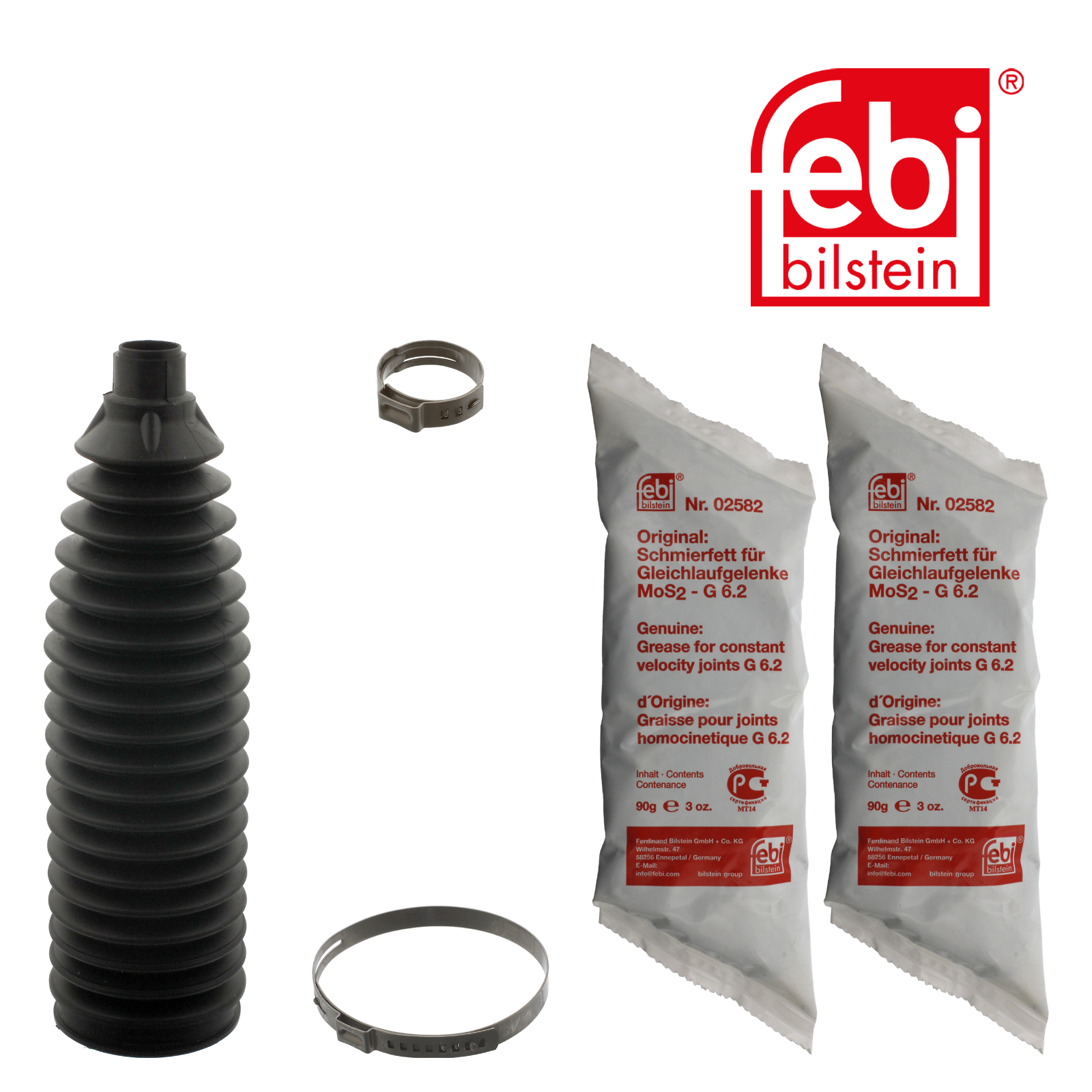 Febi Steering Bellow Kit Front Right 40915