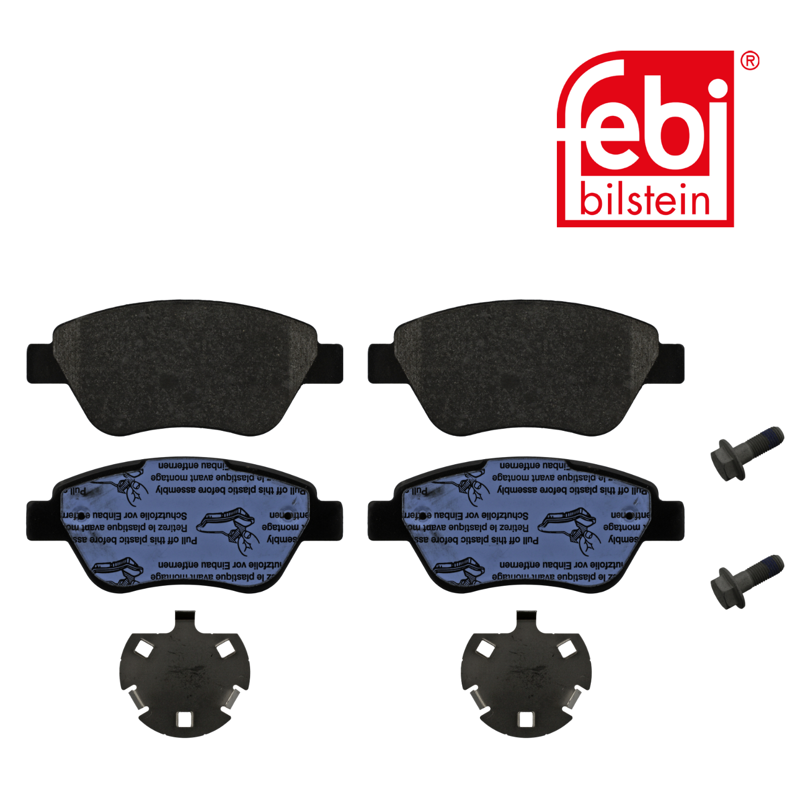 Febi Front Brake Pad Set 16859