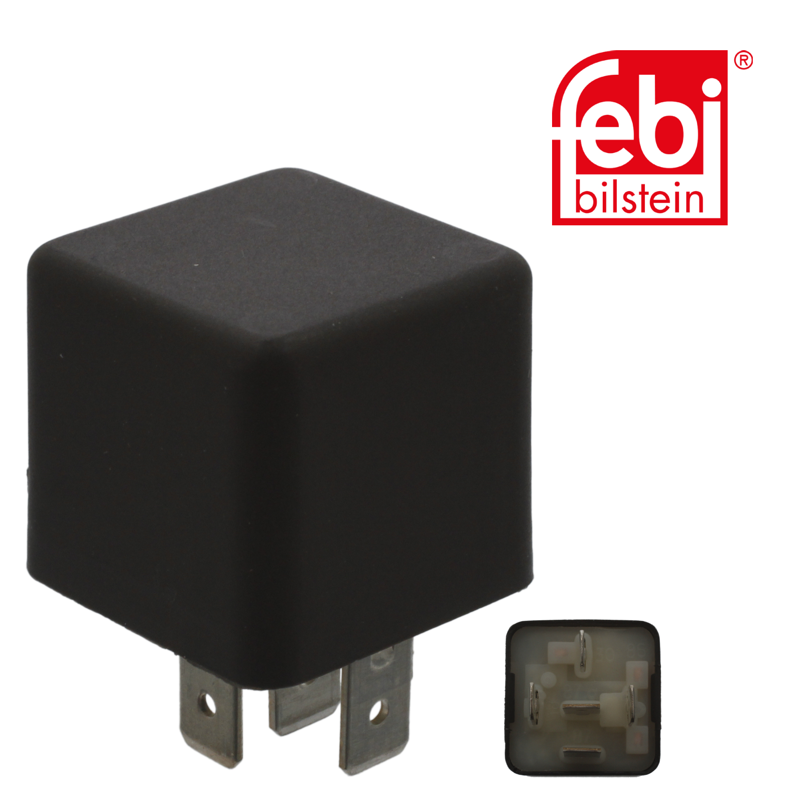 Febi Hazard Warning Light Relay Wide 28mm Thick 35475