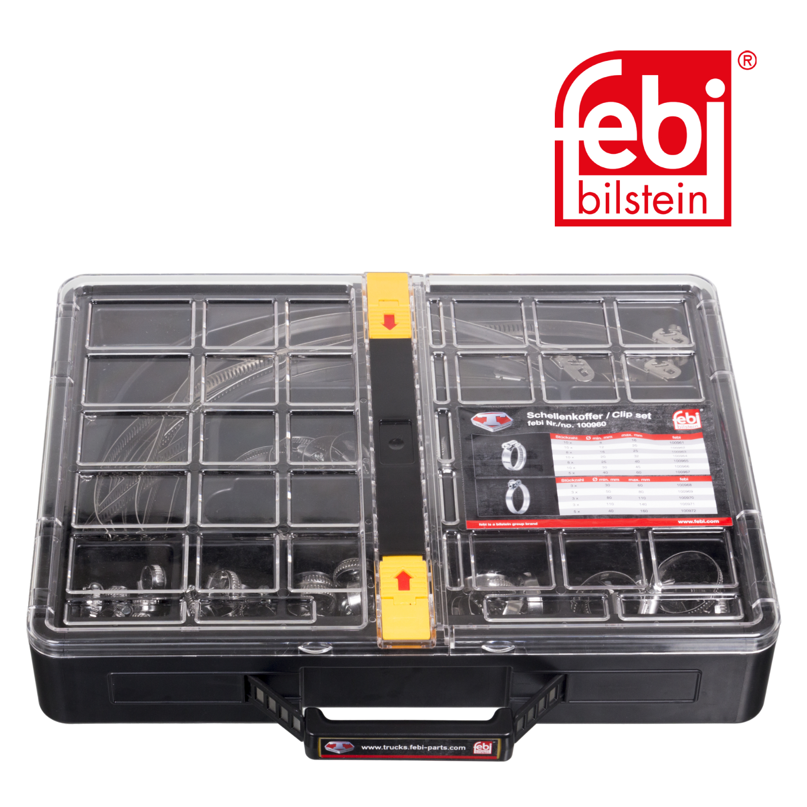 Febi Hose Clamps Assortment 100960