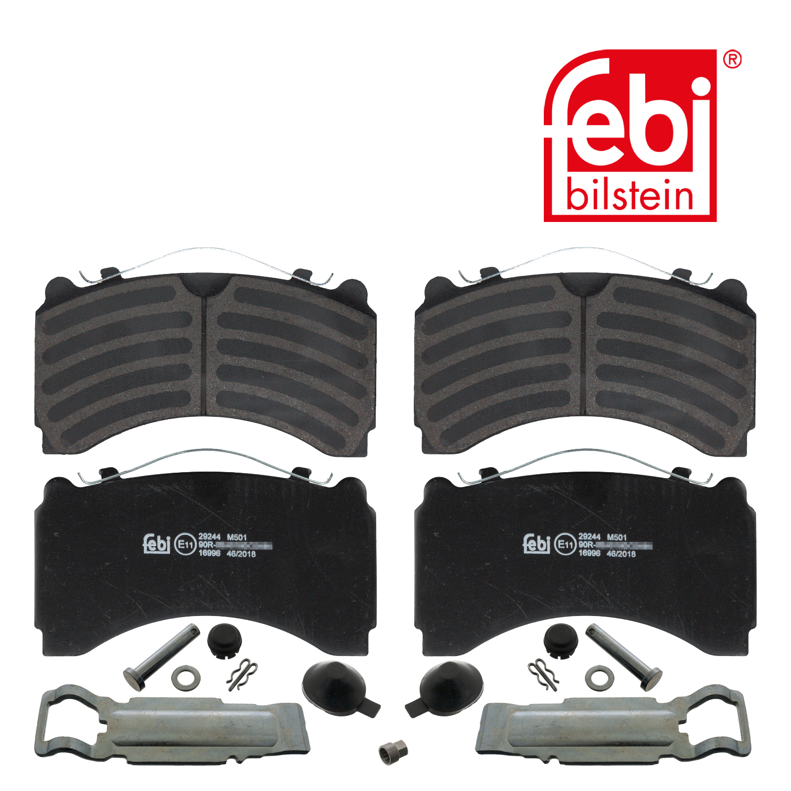 Febi Rear Brake Pad Set 16996