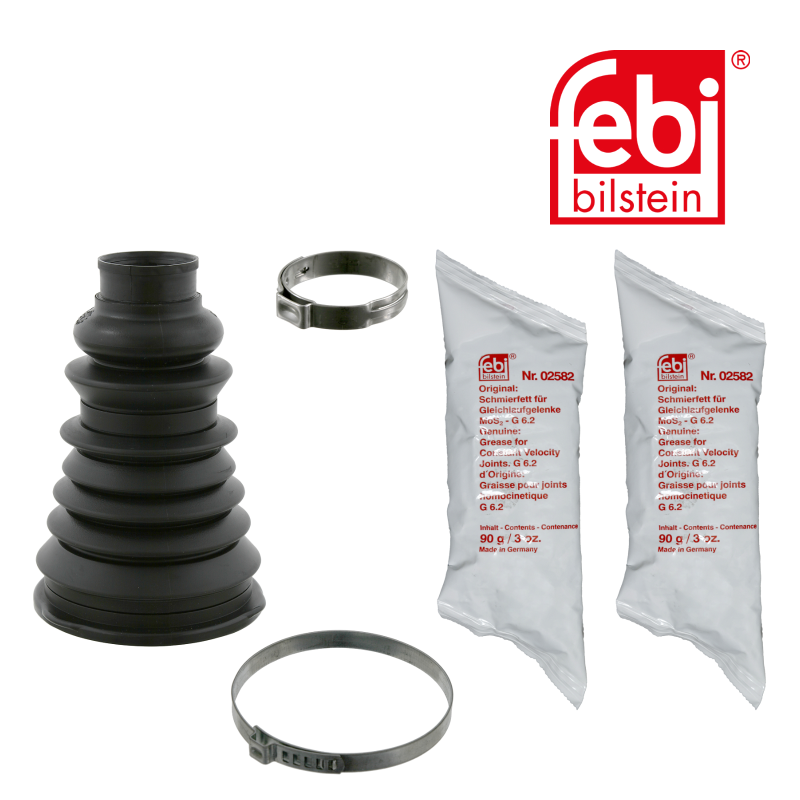 Febi Drive Shaft Bellow Kit Wheel Side Thermoplast 10353