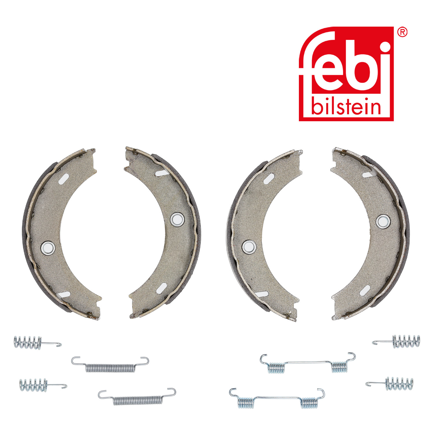 Febi Parking Brake Shoe Set Rear 23191