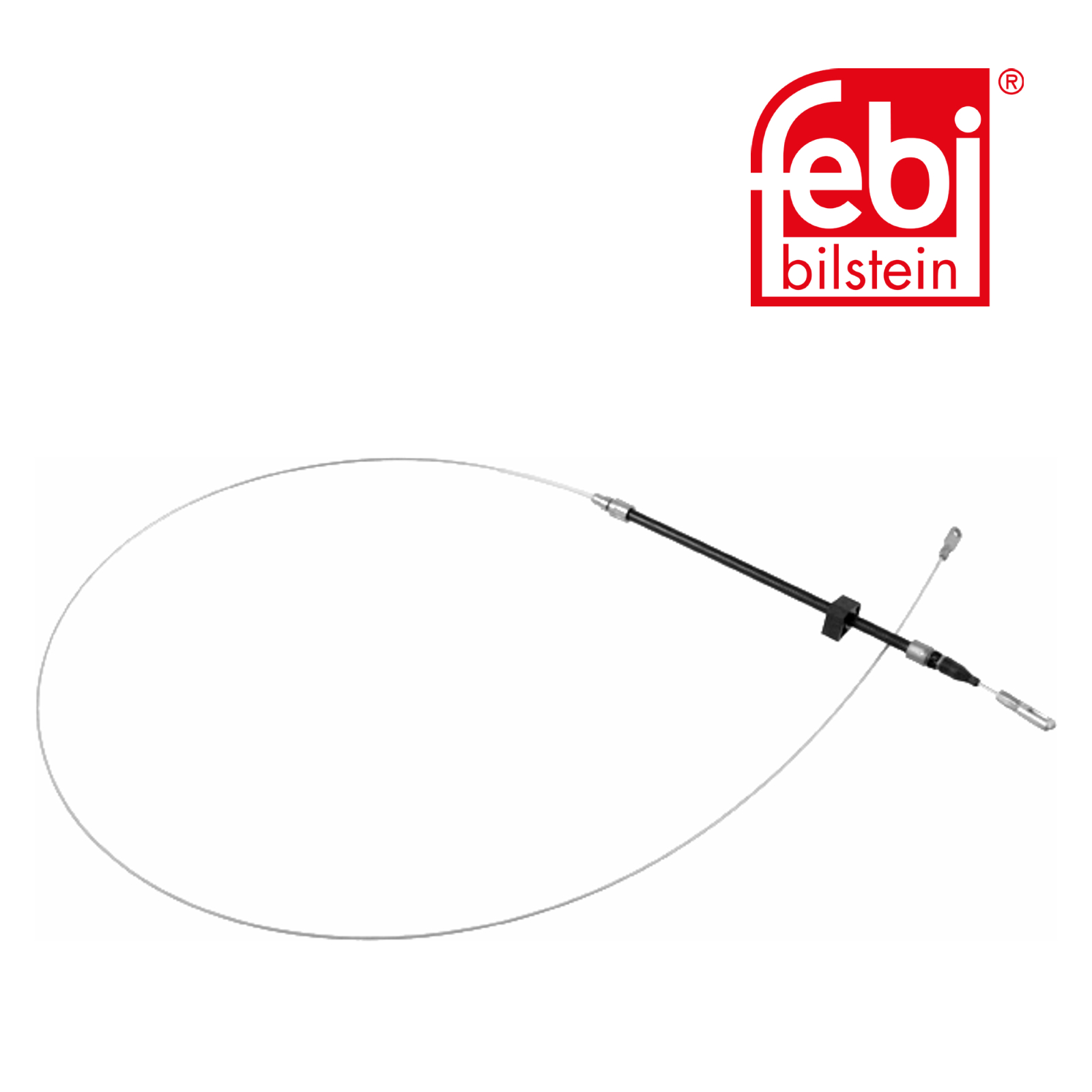 Febi Handbrake Cable Front 23972