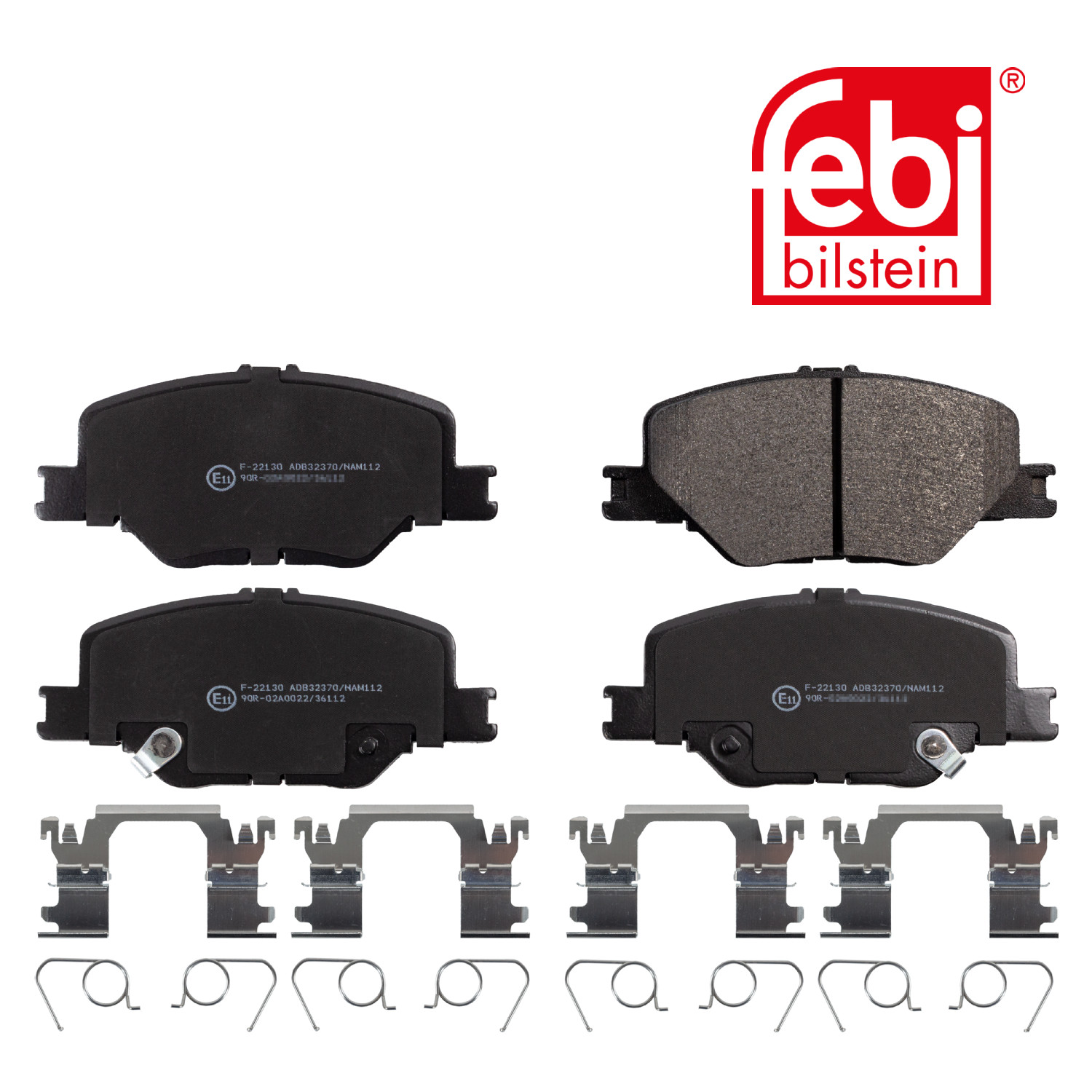 Febi Front Brake Pad Set 116247