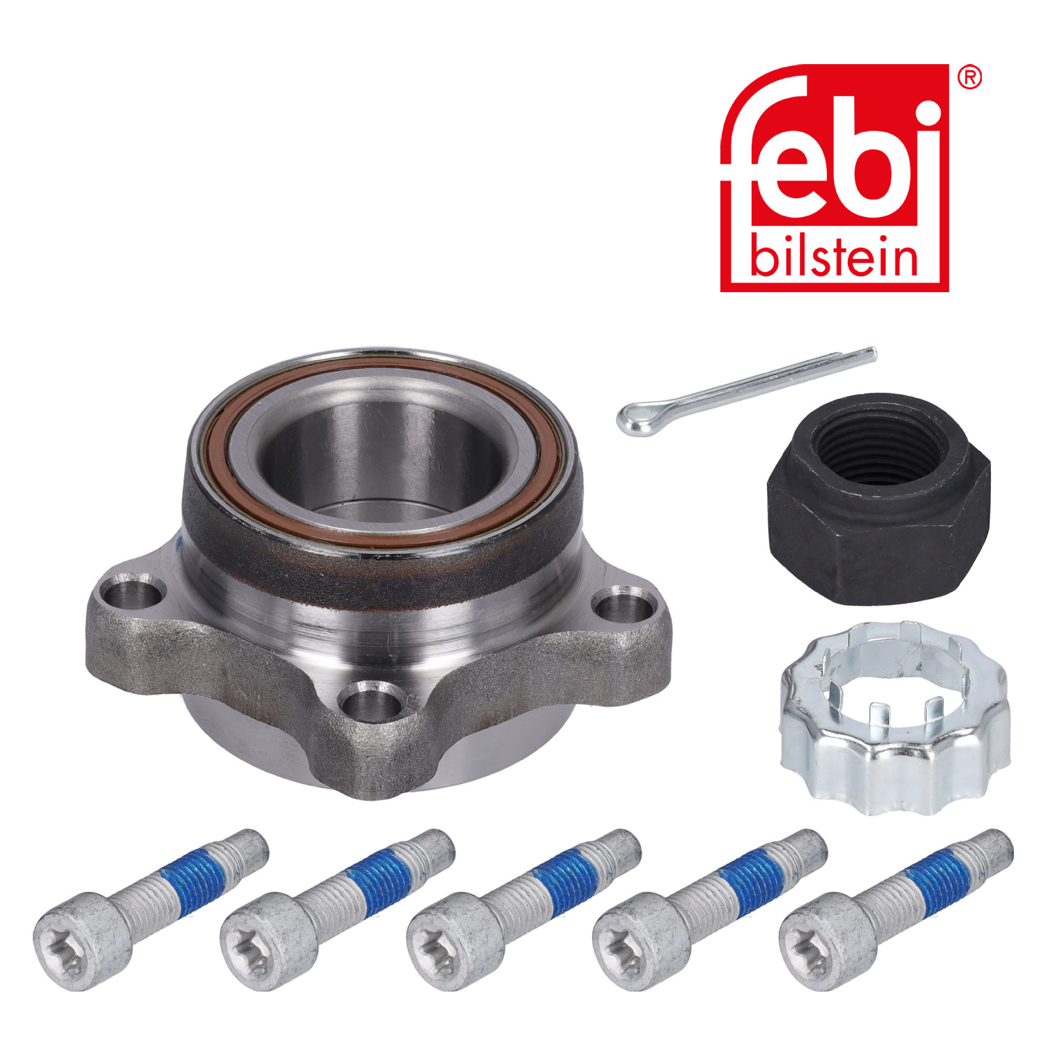 Febi Wheel Bearing Kit Front Right 78mm 22805