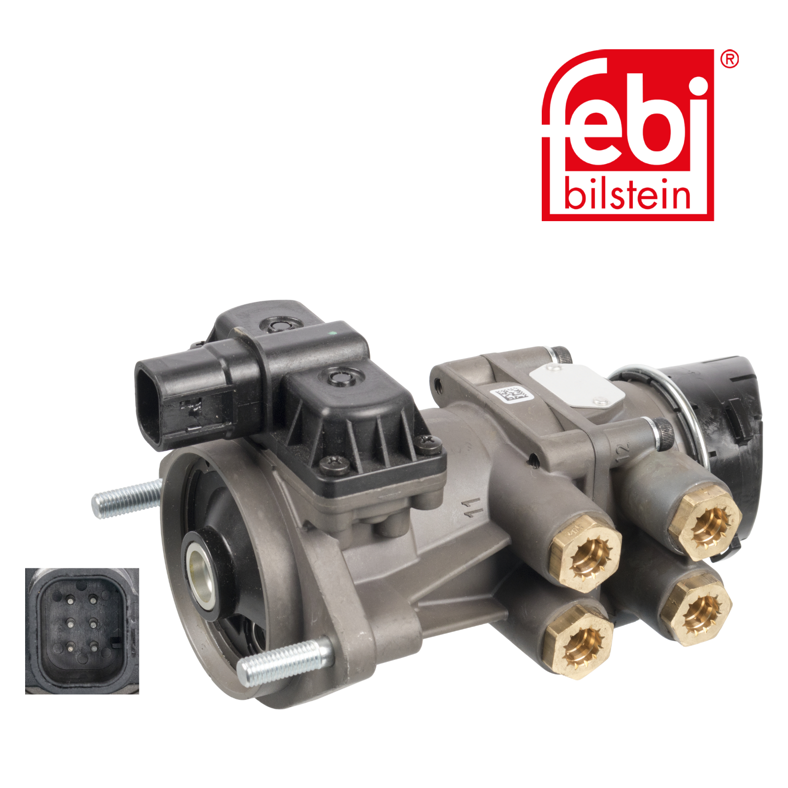 Febi Service Brake Valve 4 Connectors 106428