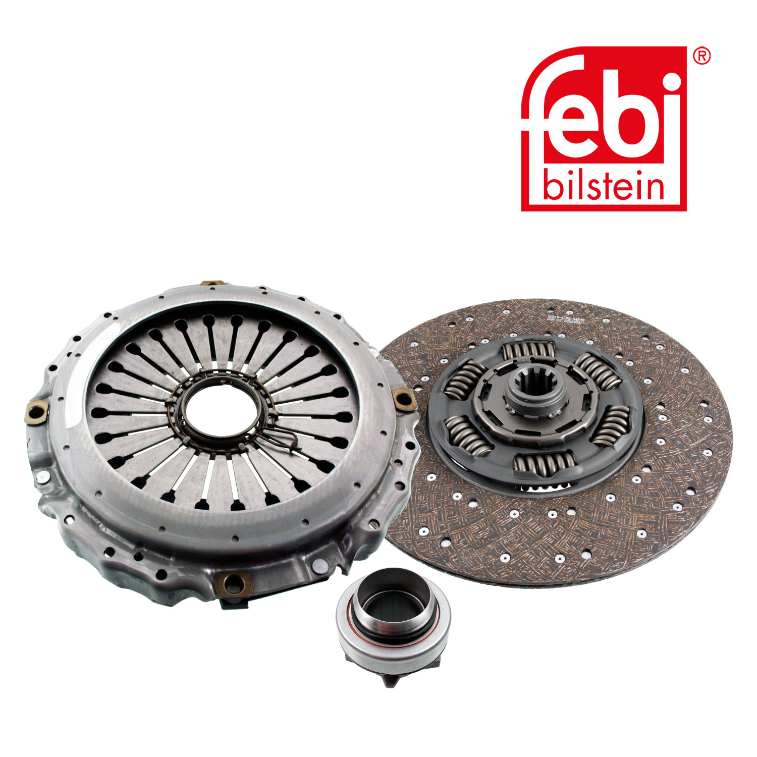 Febi Clutch Kit Set 3pc 431mm 105418