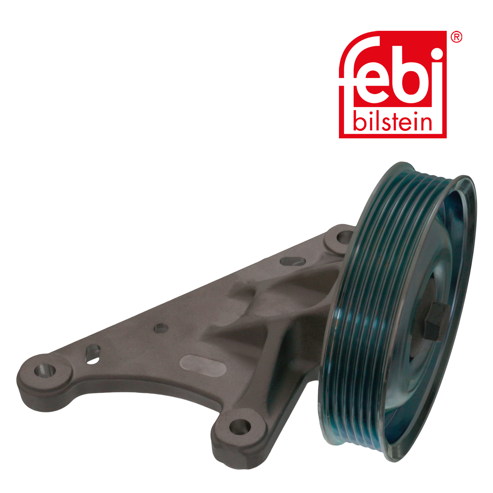 Febi V-Ribbed Belt Deflection/Guide Pulley 100163