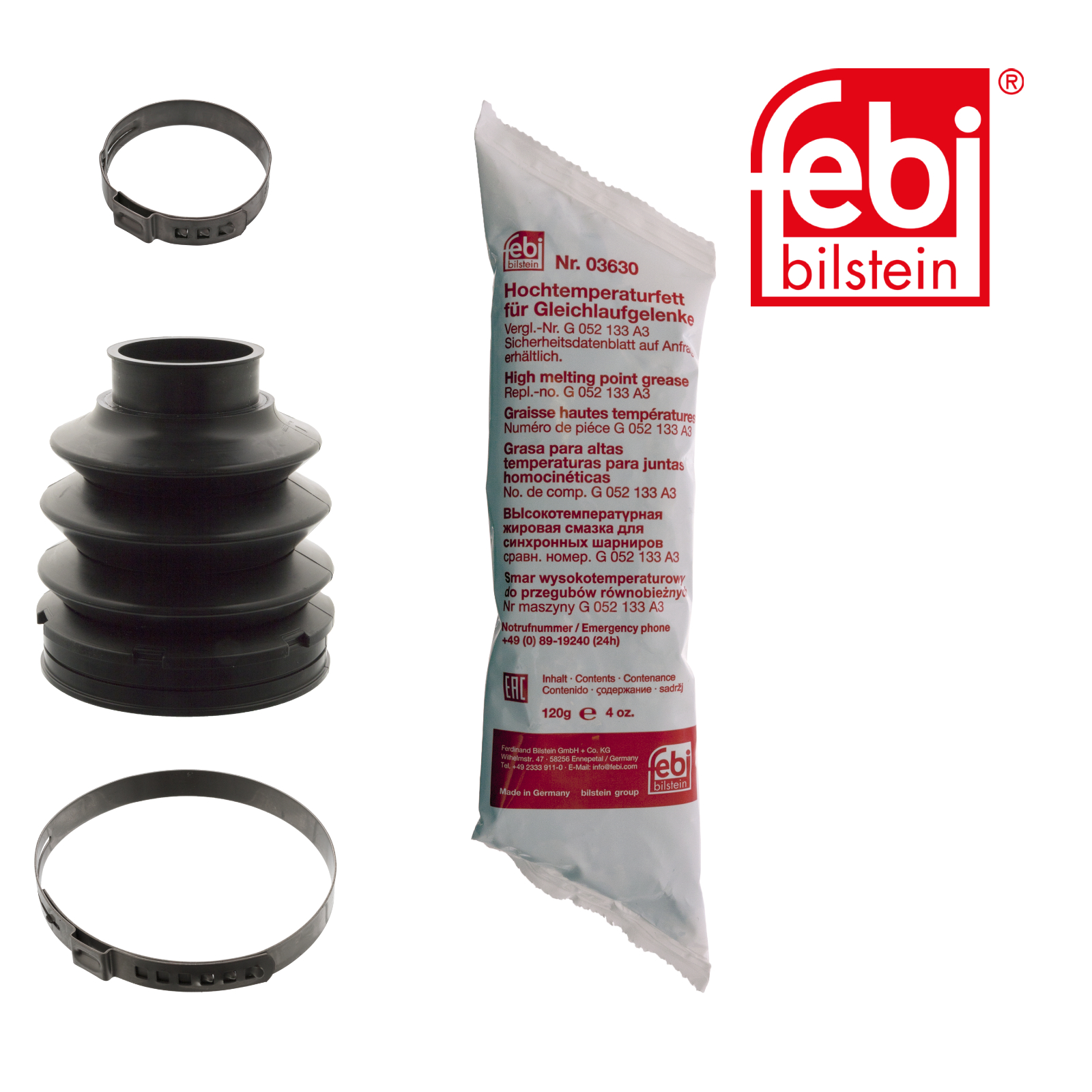 Febi Drive Shaft Bellow Kit Wheel Side Thermoplast 101672