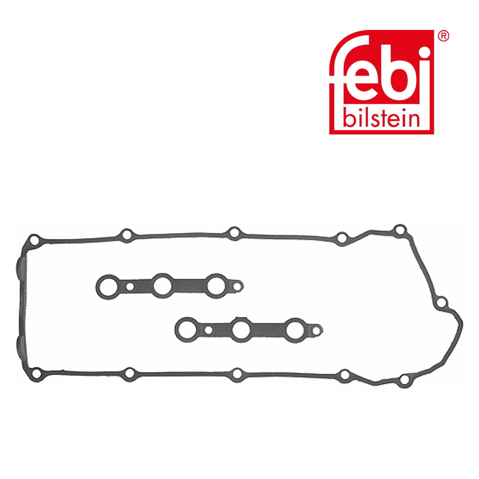 Febi Cylinder Head Cover Gasket Set Rubber 11513