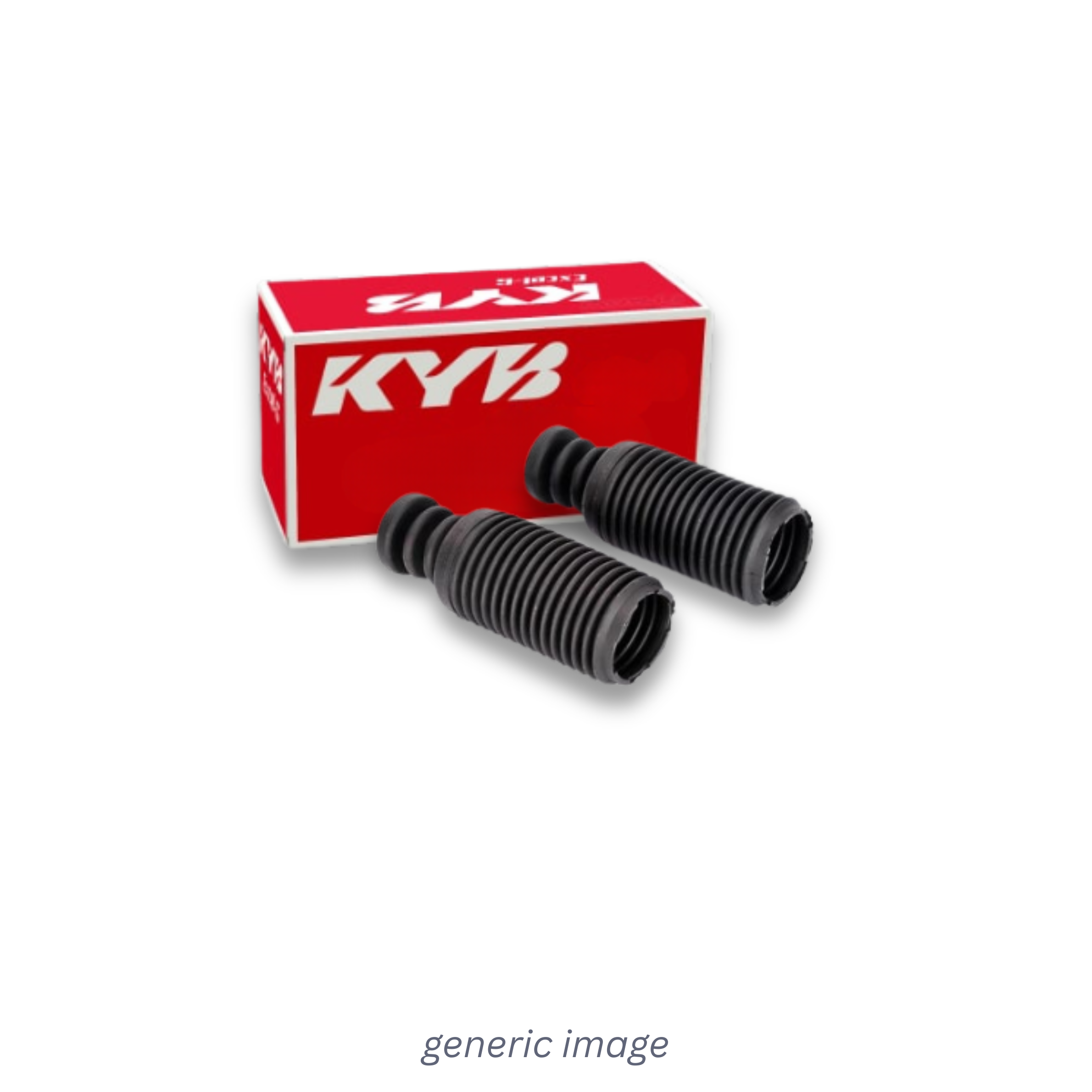 KYB 2 x Front Protective Cap/Bellow fits Hyundai Accent 1994-2000 1.3 1.5
