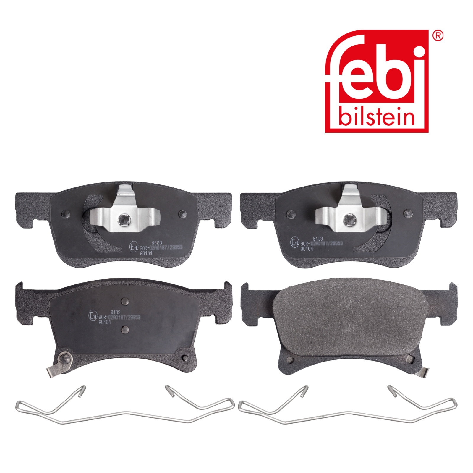Febi Front Brake Pad Set 16942