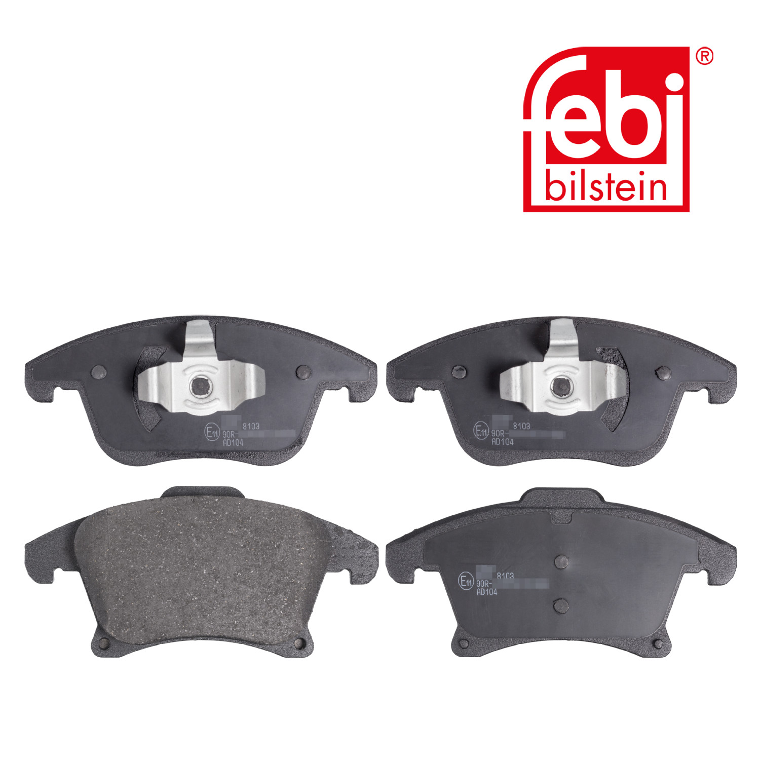 Febi Front Brake Pad Set 16941