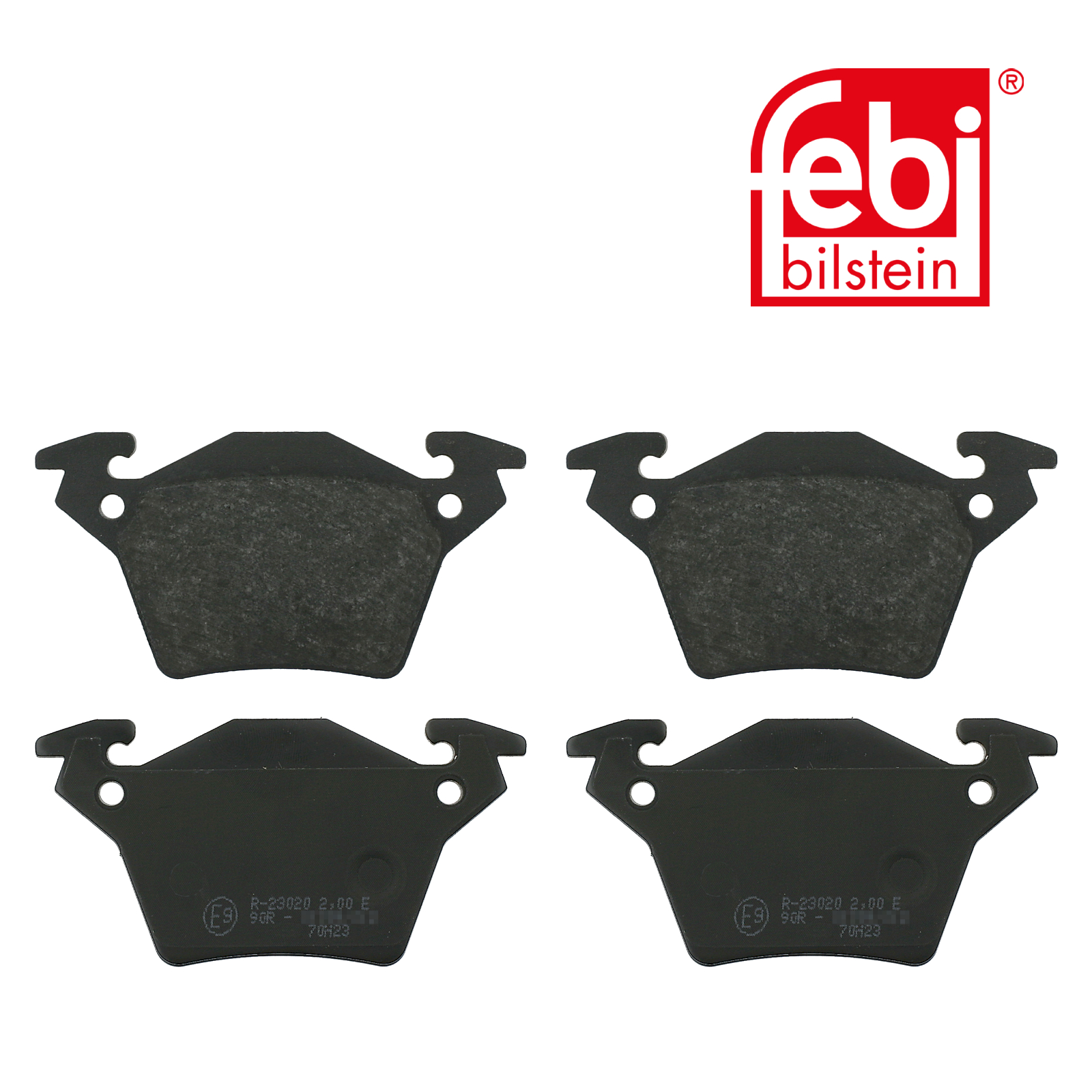 Febi Rear Brake Pad Set 16255