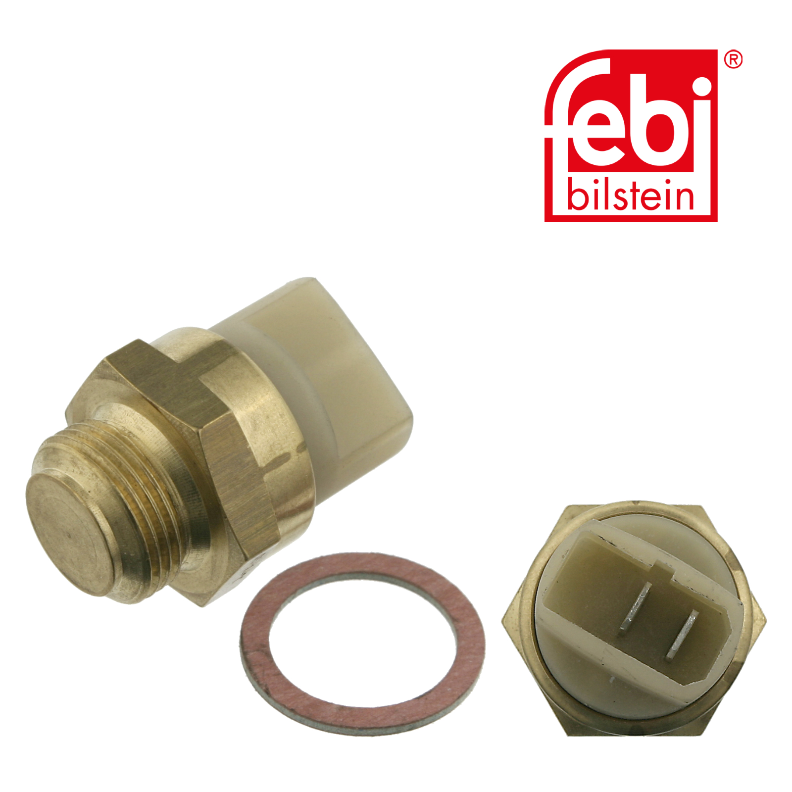 Febi Radiator Fan Temperature Switch 2 Connectors 02754