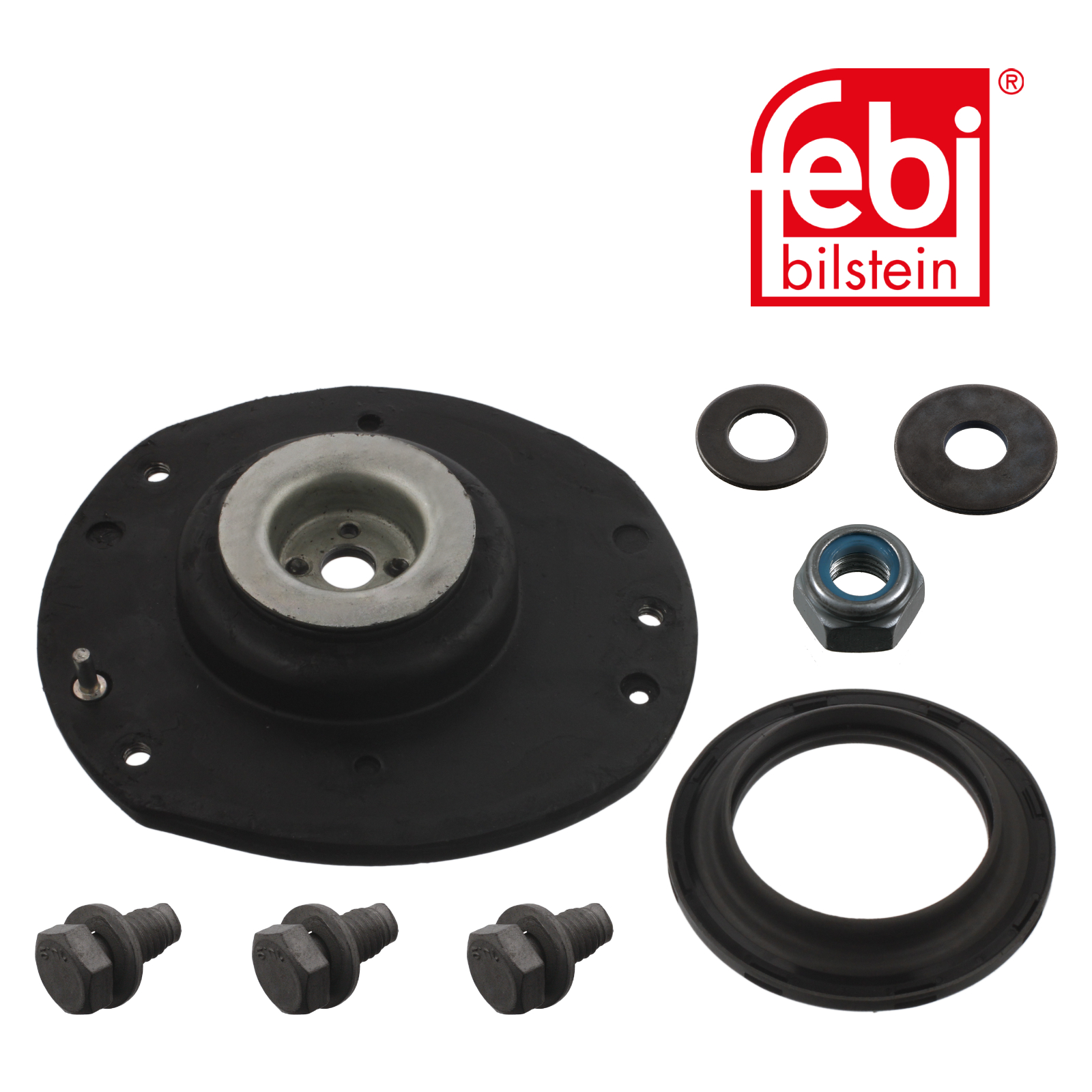 Febi Front Right Repair Kit Suspension Strut Support Mount 37861