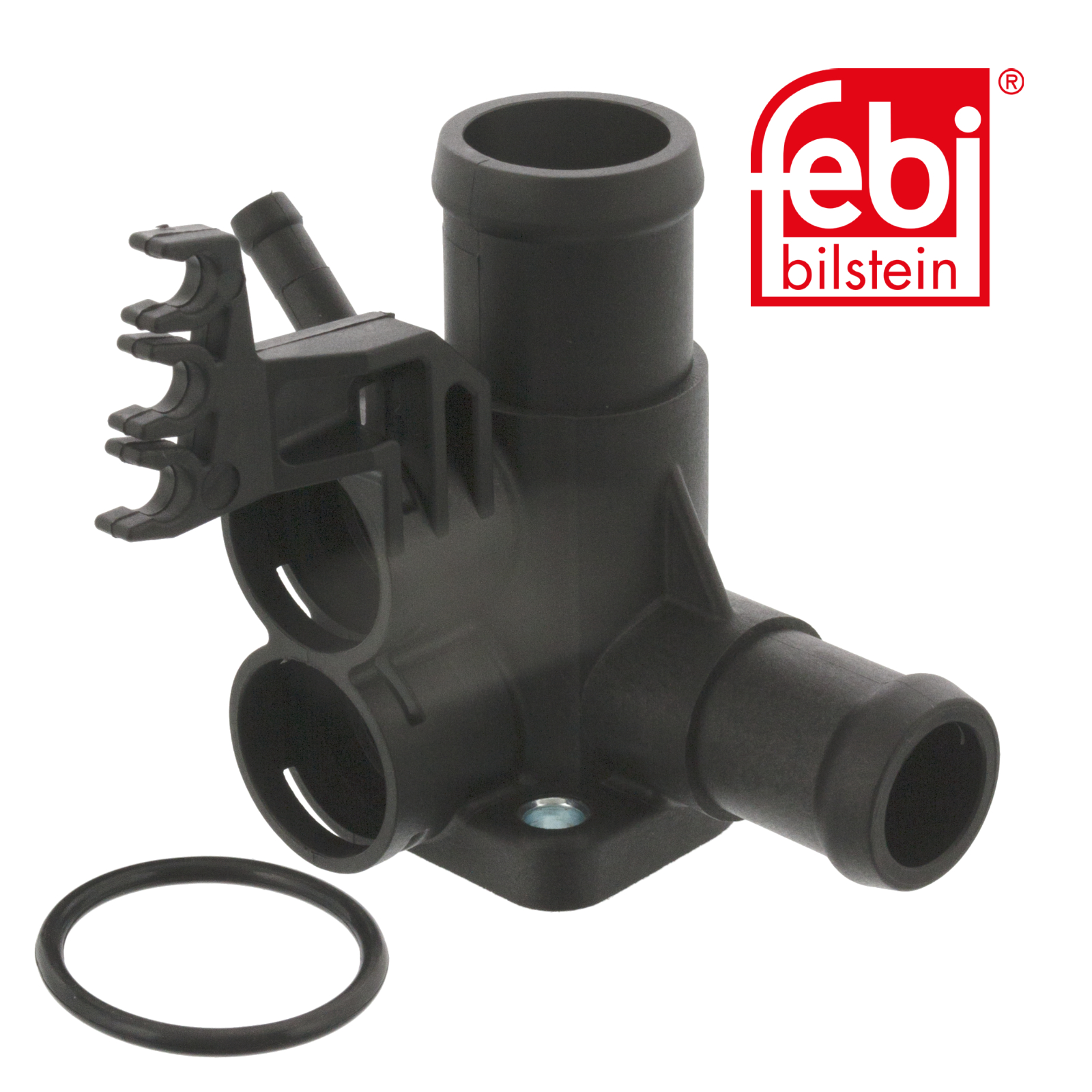 Febi Coolant Flange Housing Connector Cylinder Head 12406
