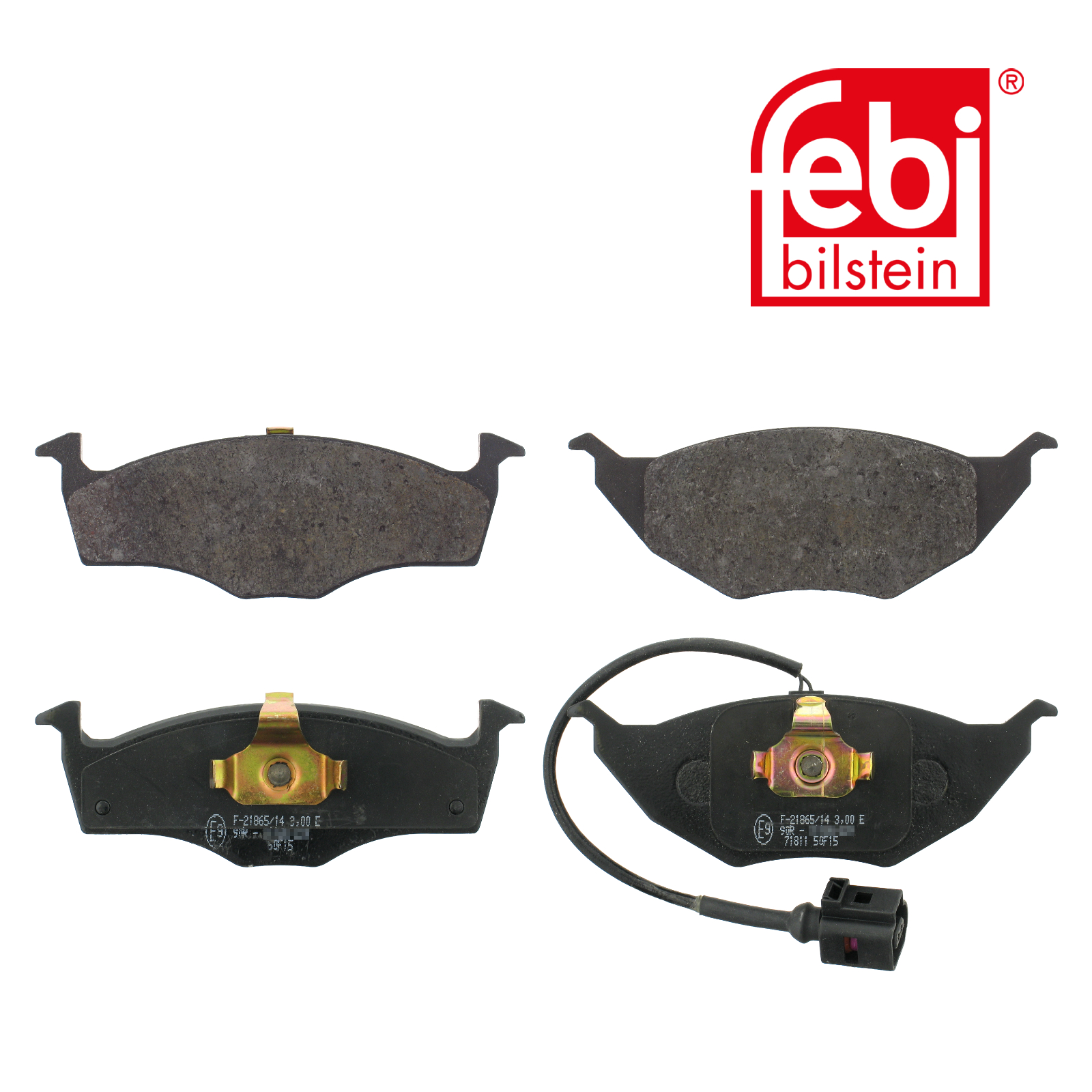 Febi Front Brake Pad Set 16620